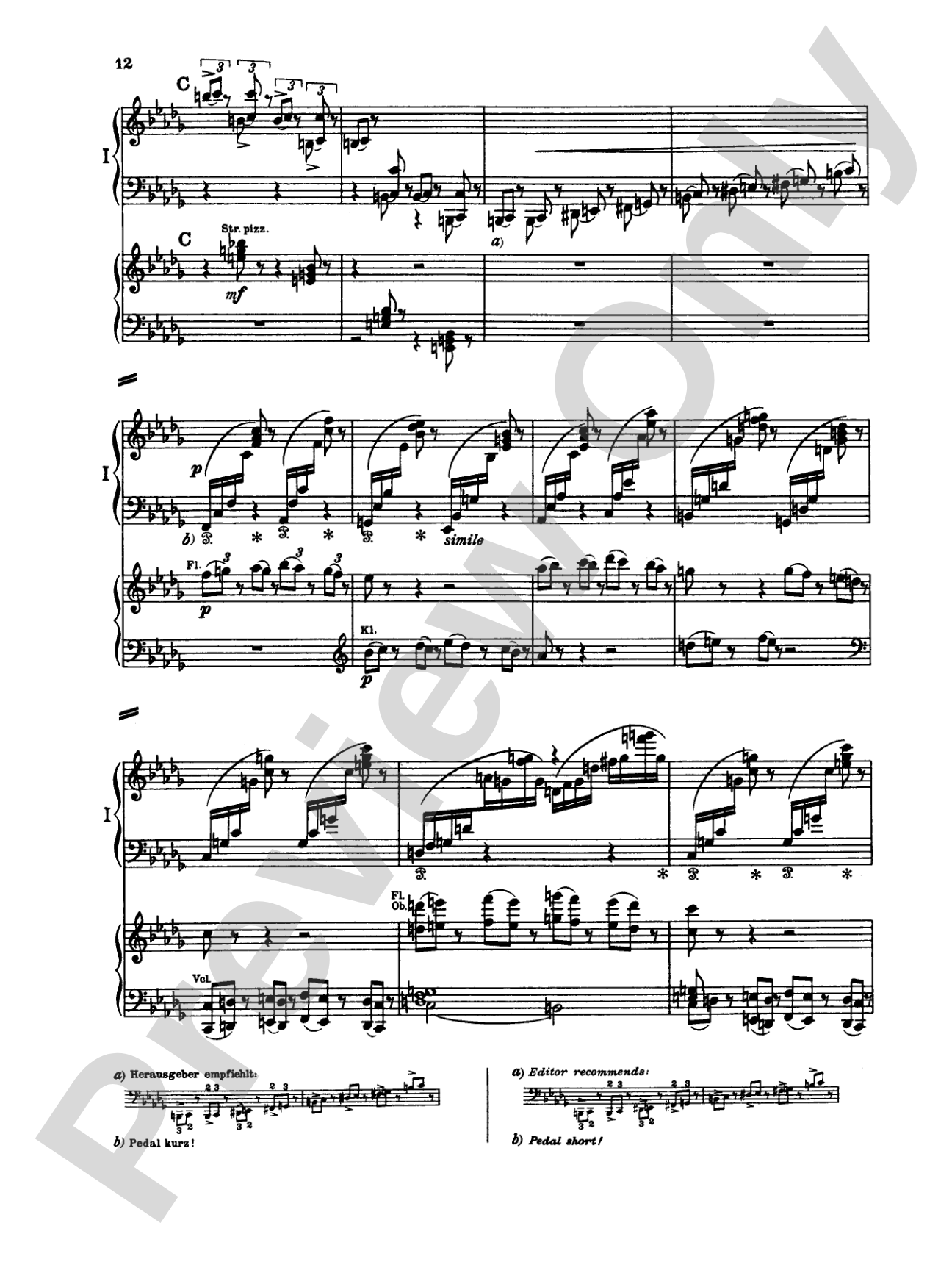 Tchaikovsky: Piano Concerto No. 1 in B flat Minor, Op. 23: Piano Duo (2 Pianos, 4 Hands) Book (2 copies required)