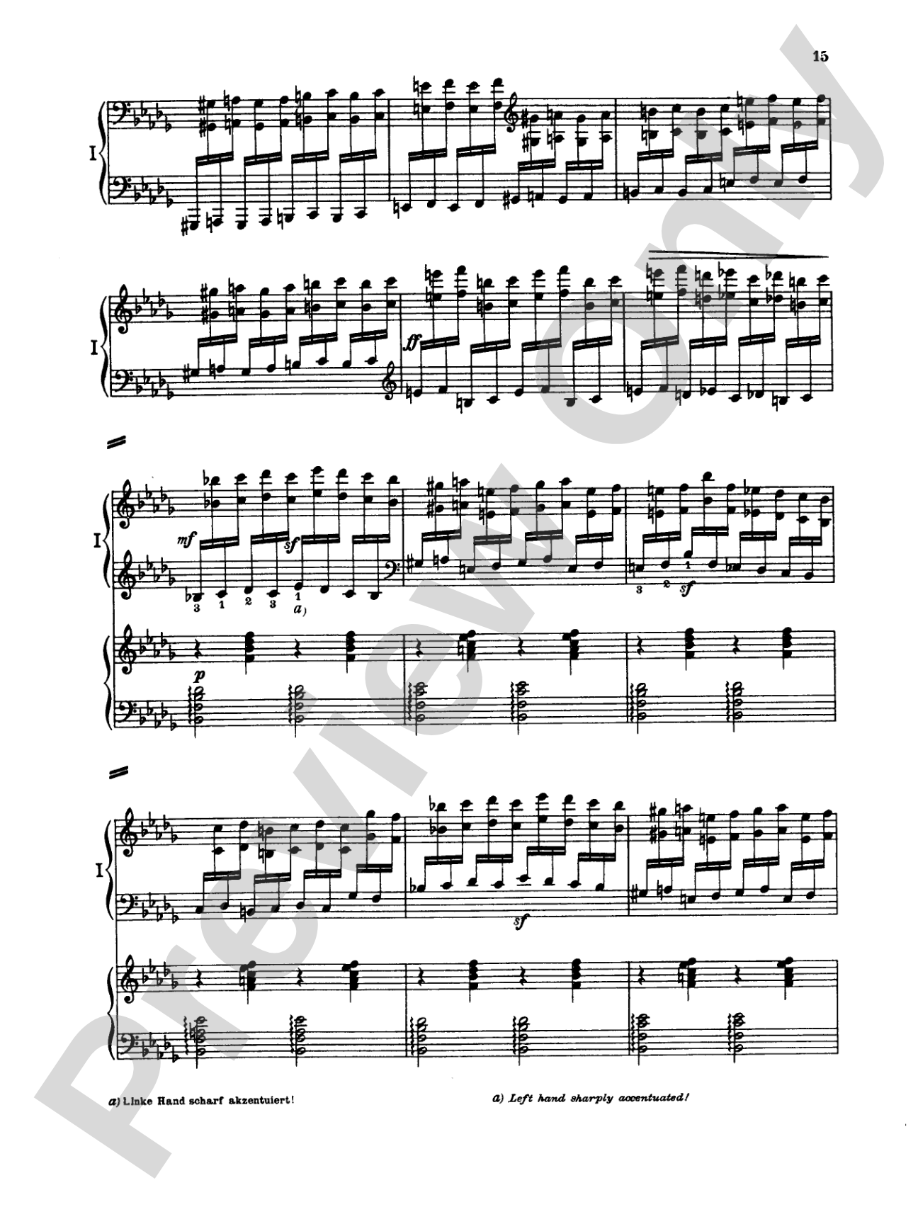 Tchaikovsky: Piano Concerto No. 1 in B flat Minor, Op. 23: Piano Duo (2 Pianos, 4 Hands) Book (2 copies required)