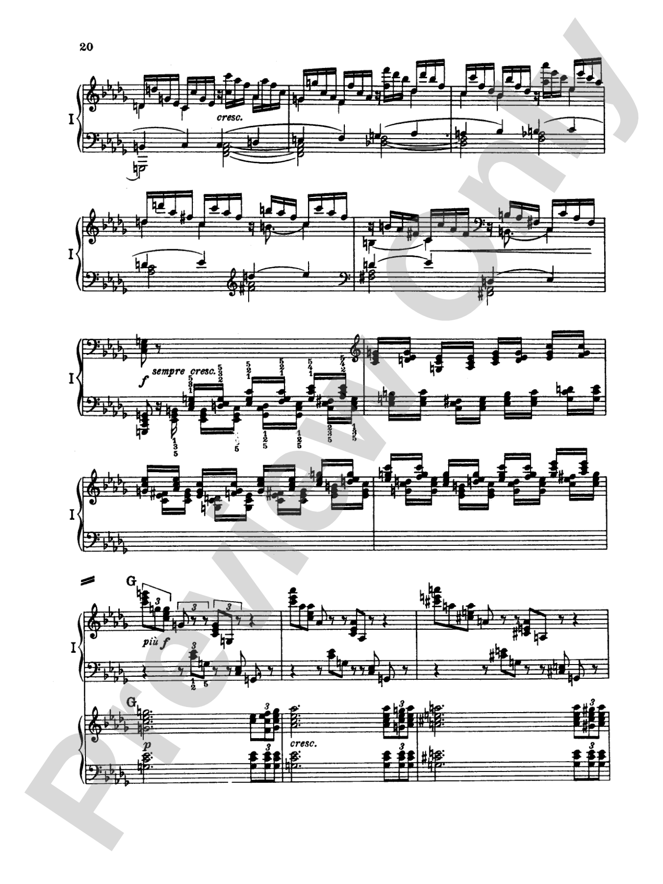 Tchaikovsky: Piano Concerto No. 1 in B flat Minor, Op. 23: Piano Duo (2 Pianos, 4 Hands) Book (2 copies required)