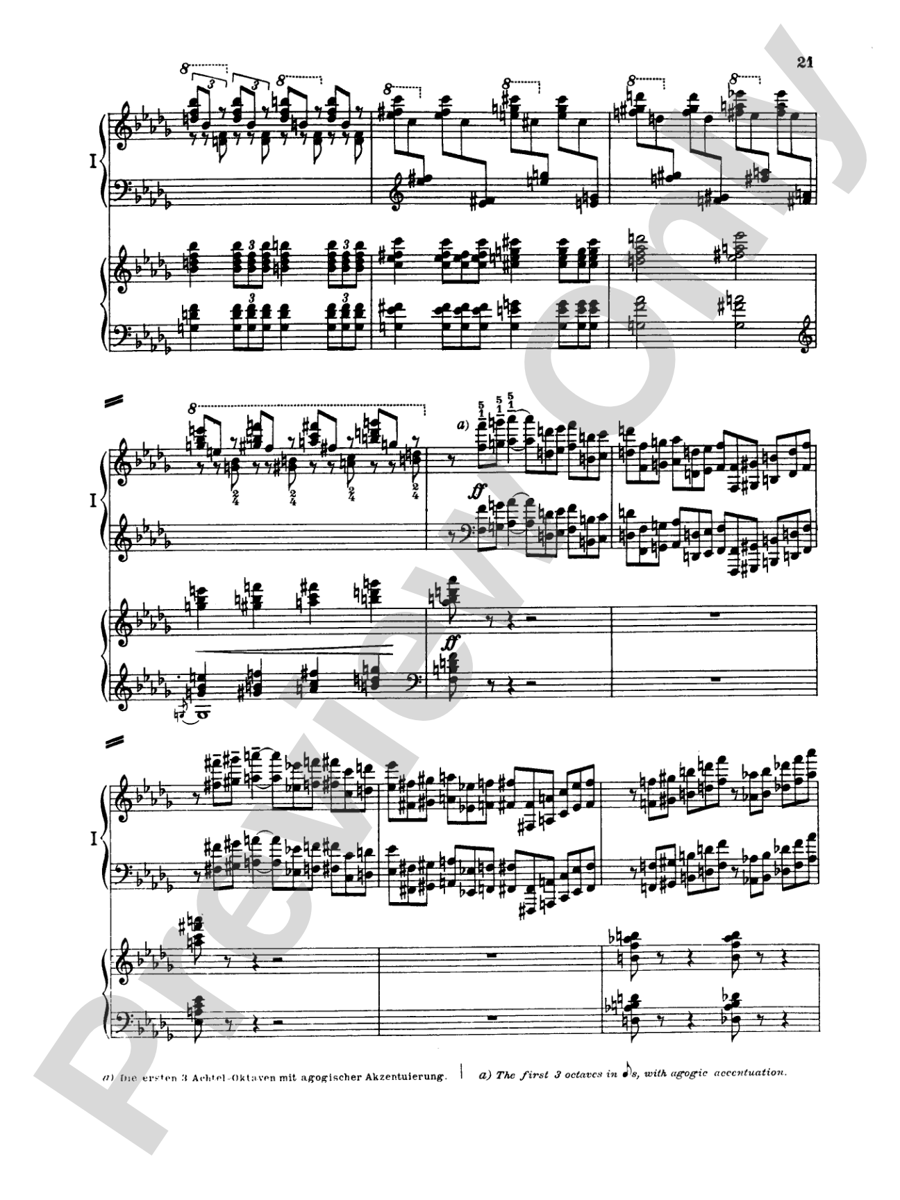 Tchaikovsky: Piano Concerto No. 1 in B flat Minor, Op. 23: Piano Duo (2 Pianos, 4 Hands) Book (2 copies required)