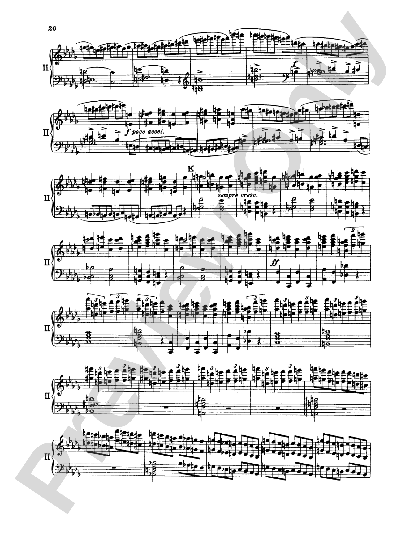 Tchaikovsky: Piano Concerto No. 1 in B flat Minor, Op. 23: Piano Duo (2 Pianos, 4 Hands) Book (2 copies required)