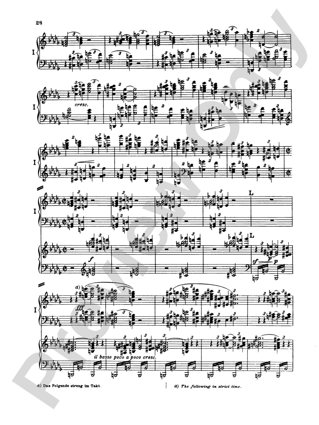 Tchaikovsky: Piano Concerto No. 1 in B flat Minor, Op. 23: Piano Duo (2 Pianos, 4 Hands) Book (2 copies required)
