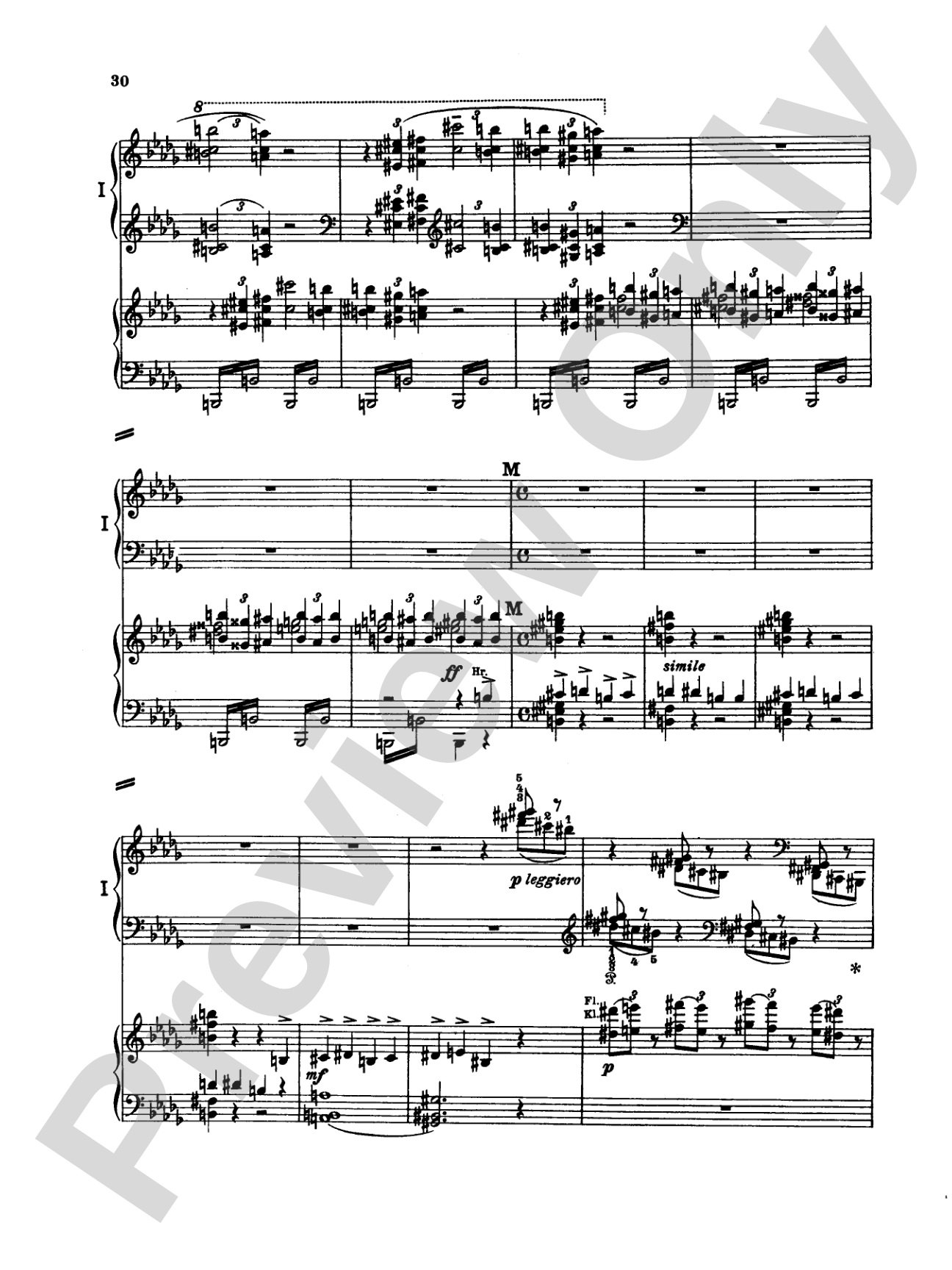 Tchaikovsky: Piano Concerto No. 1 in B flat Minor, Op. 23: Piano Duo (2 Pianos, 4 Hands) Book (2 copies required)