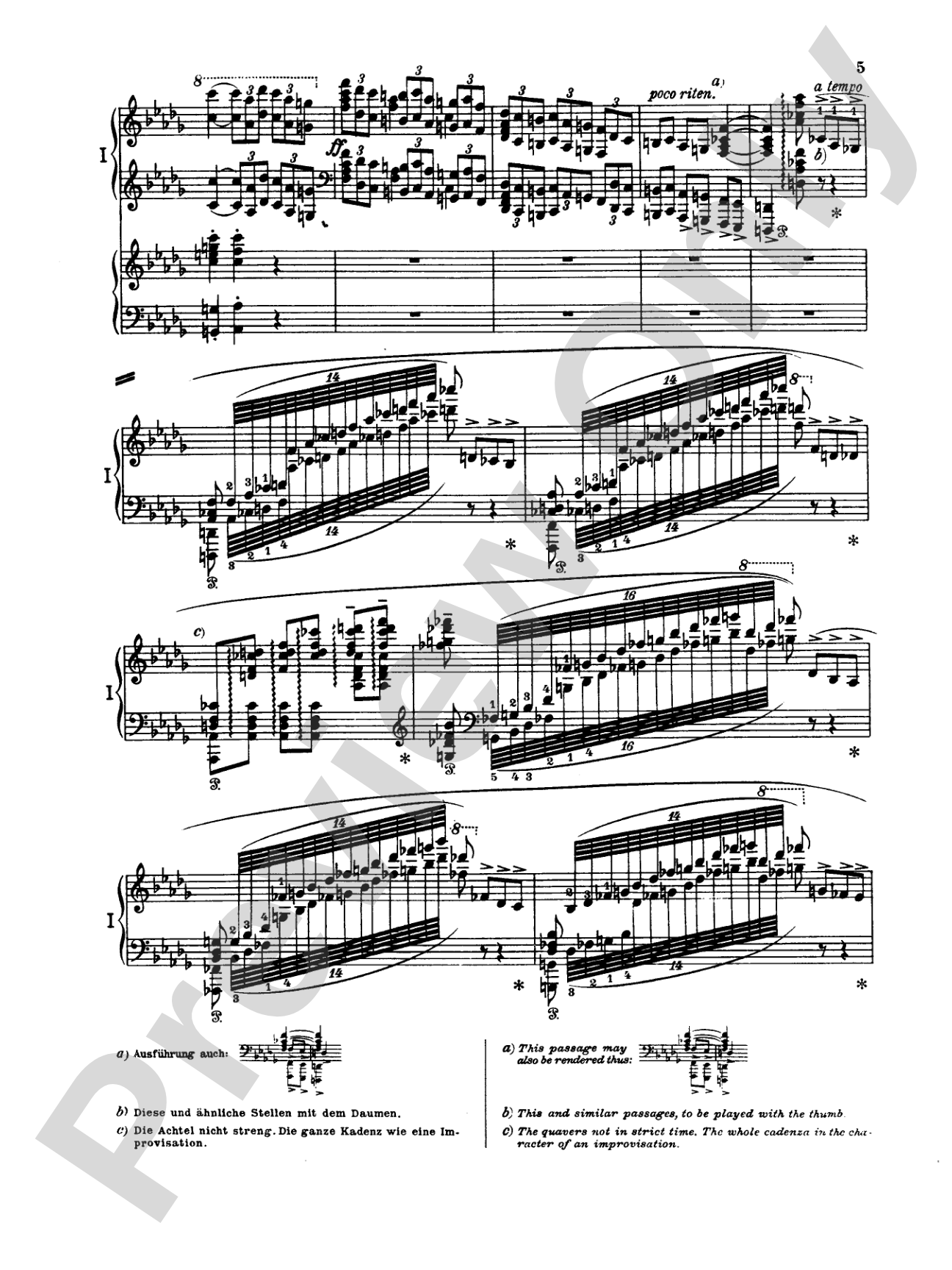 Tchaikovsky: Piano Concerto No. 1 in B flat Minor, Op. 23: Piano Duo (2 Pianos, 4 Hands) Book (2 copies required)