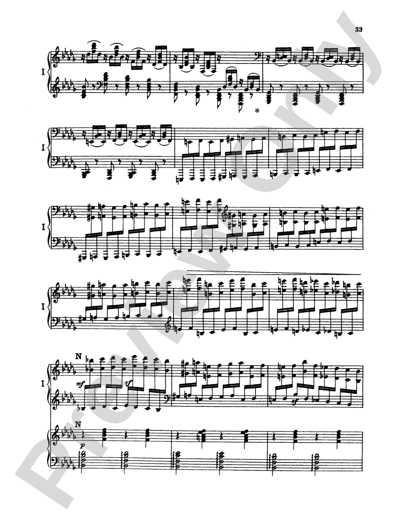 Tchaikovsky: Piano Concerto No. 1 in B flat Minor, Op. 23: Piano Duo (2 Pianos, 4 Hands) Book (2 copies required)