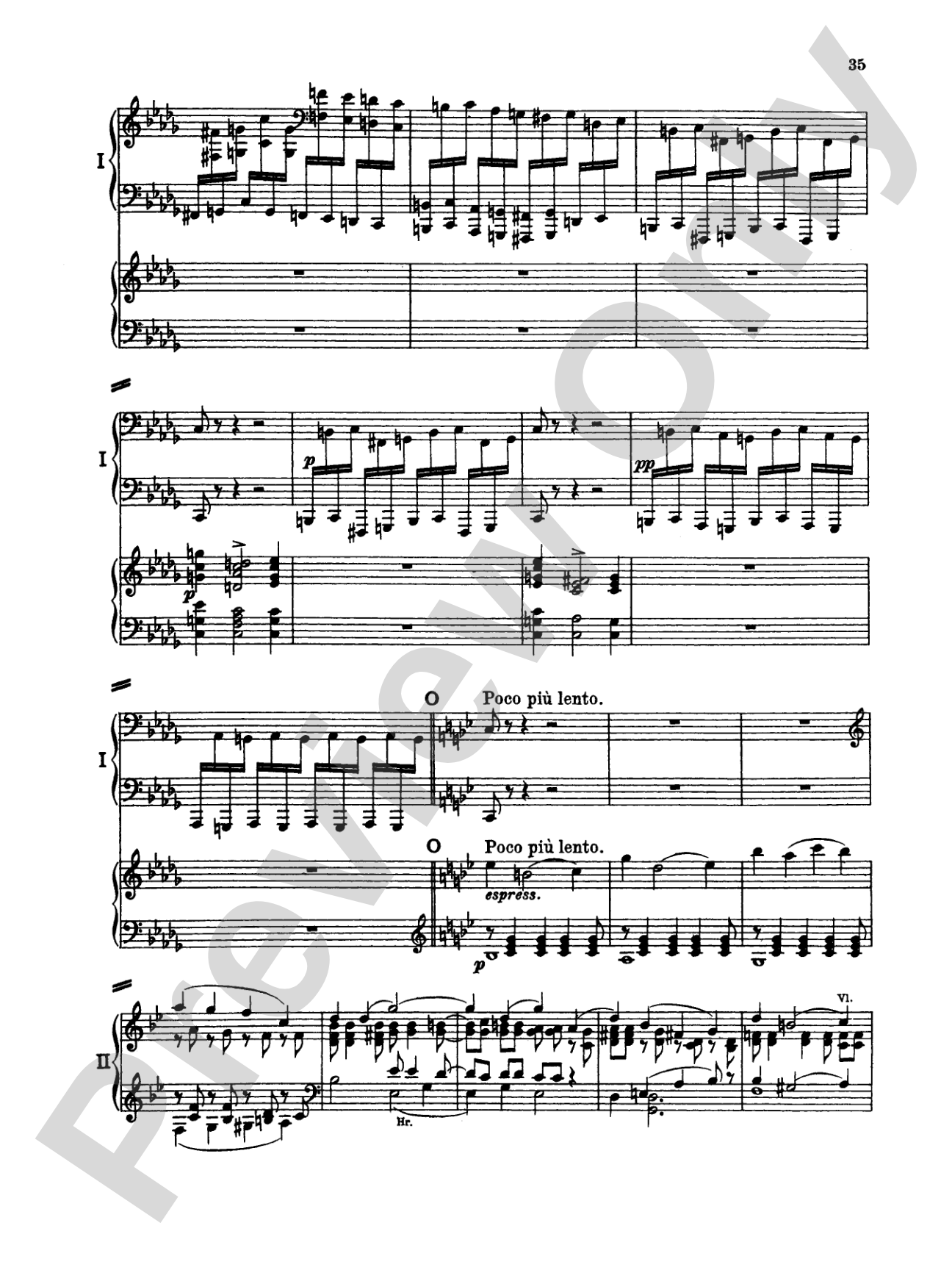 Tchaikovsky: Piano Concerto No. 1 in B flat Minor, Op. 23: Piano Duo (2 Pianos, 4 Hands) Book (2 copies required)