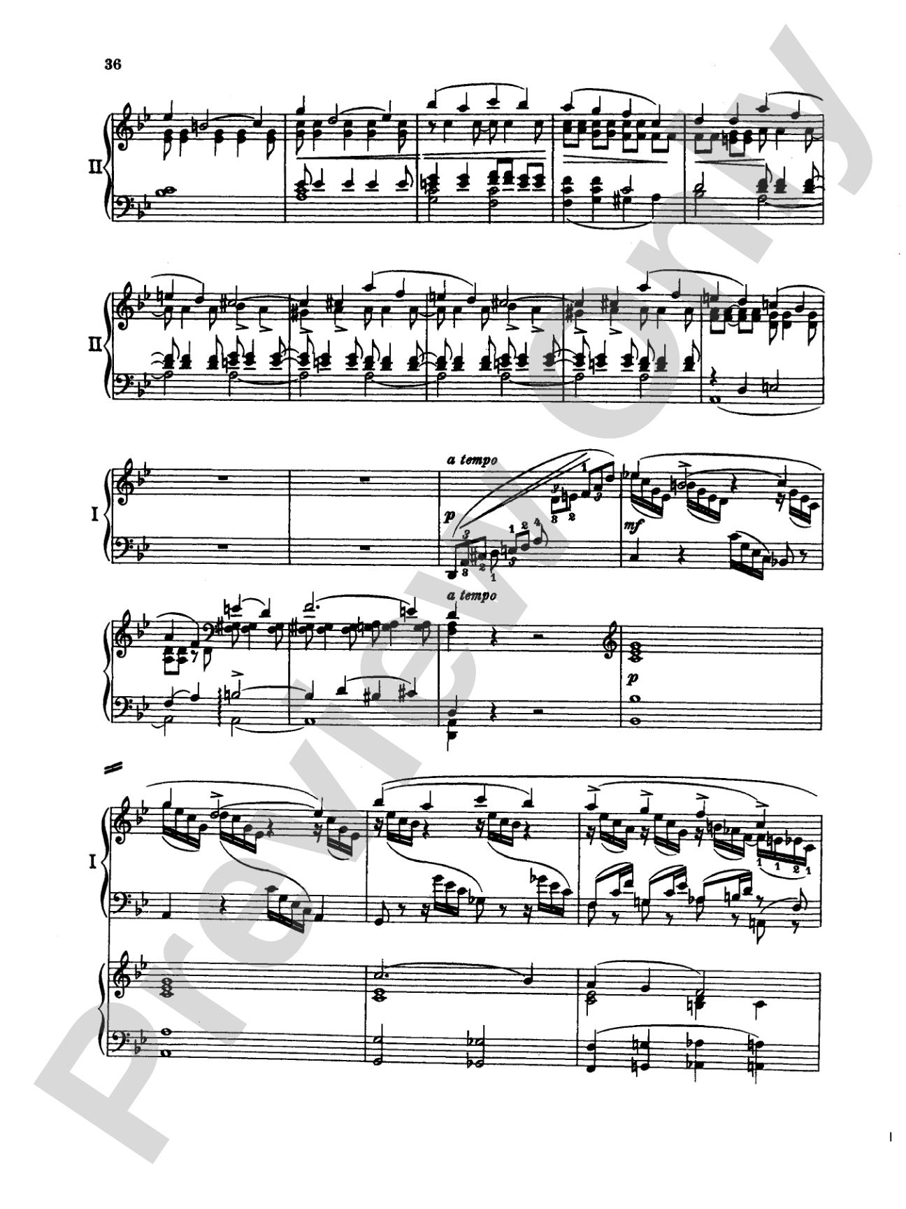 Tchaikovsky: Piano Concerto No. 1 in B flat Minor, Op. 23: Piano Duo (2 Pianos, 4 Hands) Book (2 copies required)