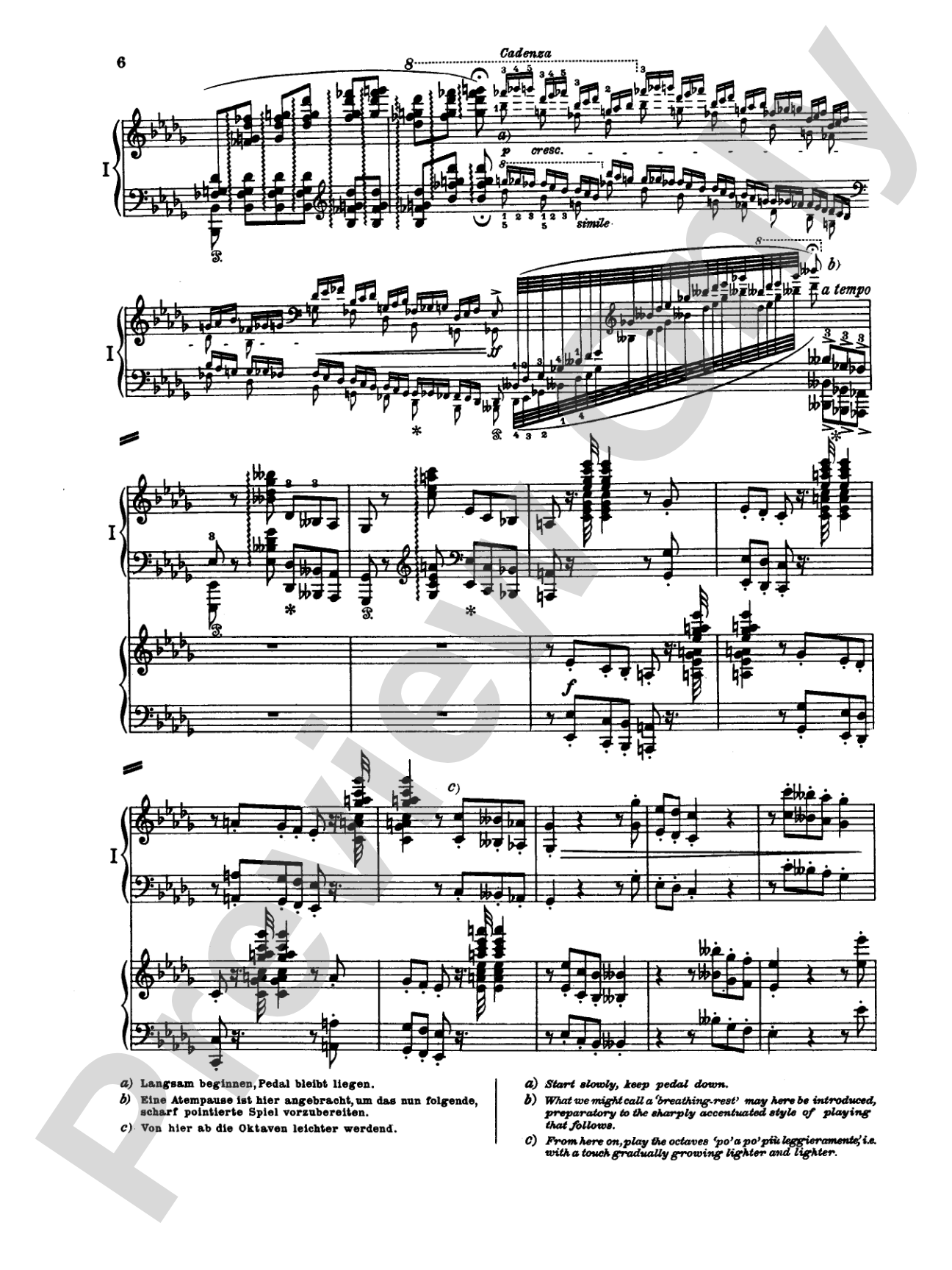 Tchaikovsky: Piano Concerto No. 1 in B flat Minor, Op. 23: Piano Duo (2 Pianos, 4 Hands) Book (2 copies required)