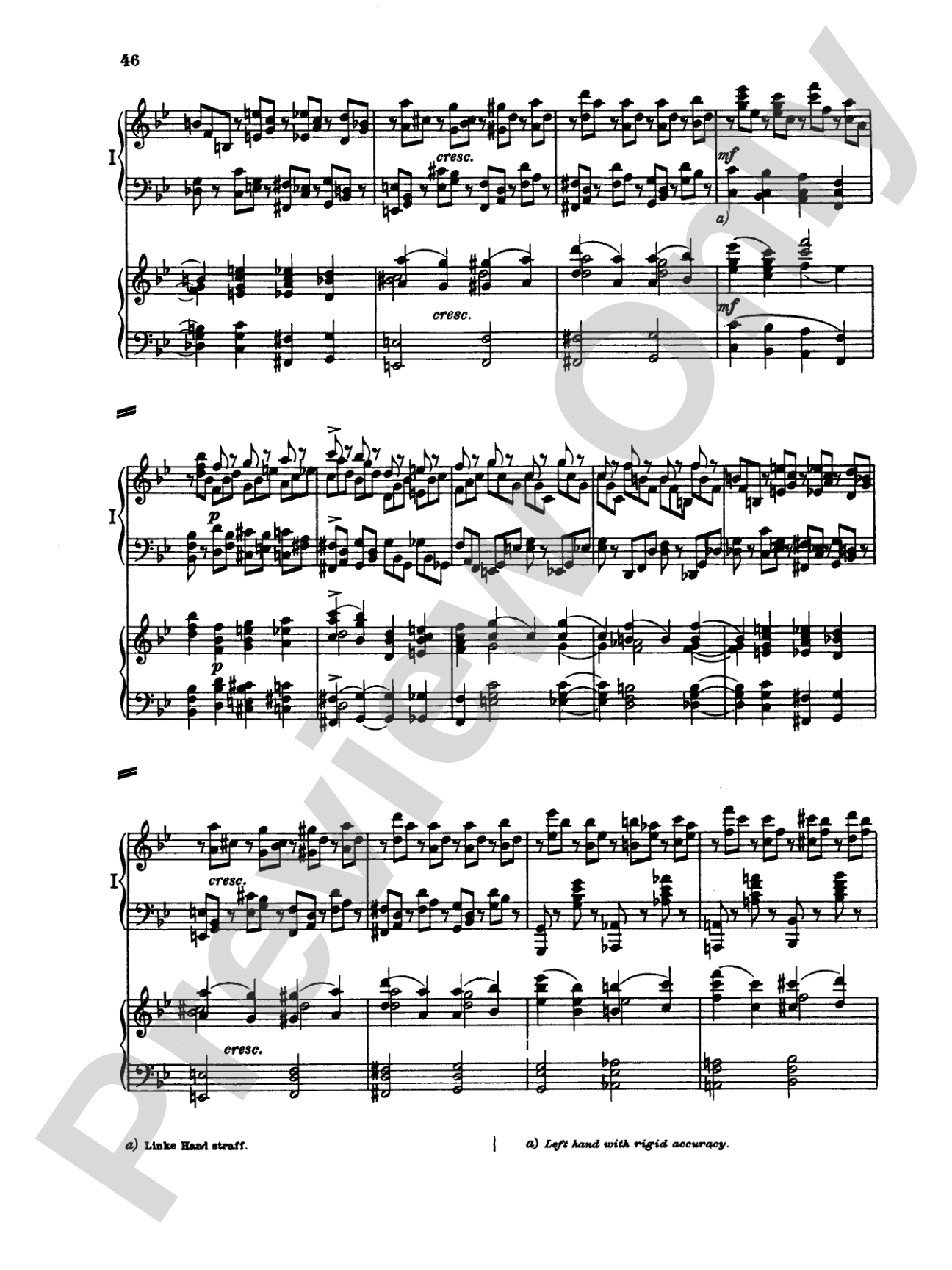 Tchaikovsky: Piano Concerto No. 1 in B flat Minor, Op. 23: Piano Duo (2 Pianos, 4 Hands) Book (2 copies required)