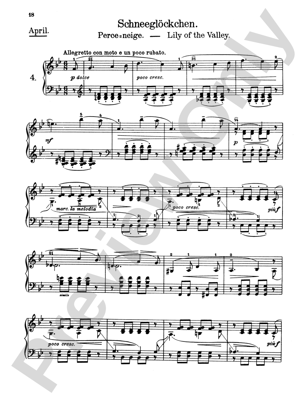 Tchaikovsky: The Seasons, Op. 37A