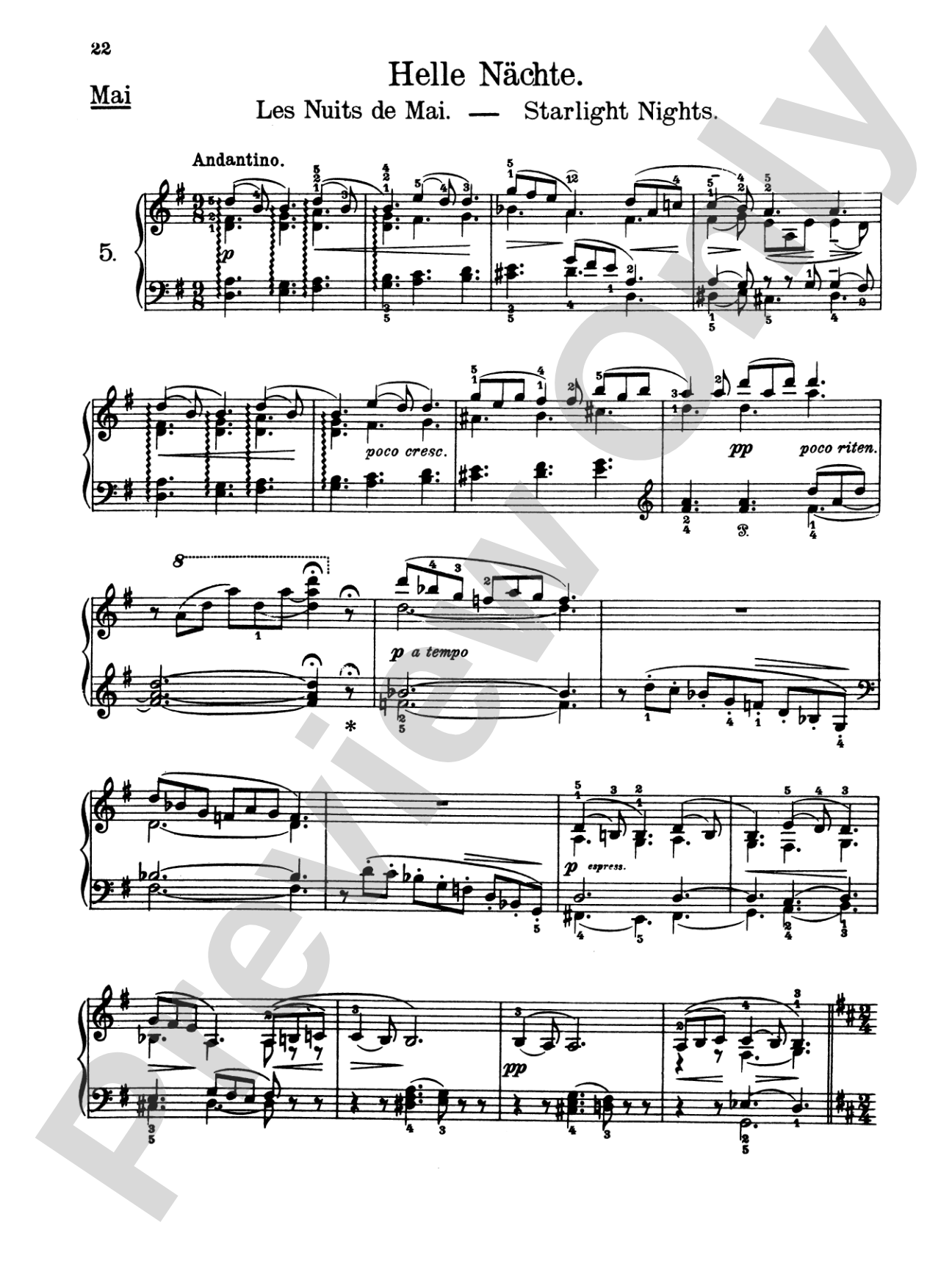 Tchaikovsky: The Seasons, Op. 37A