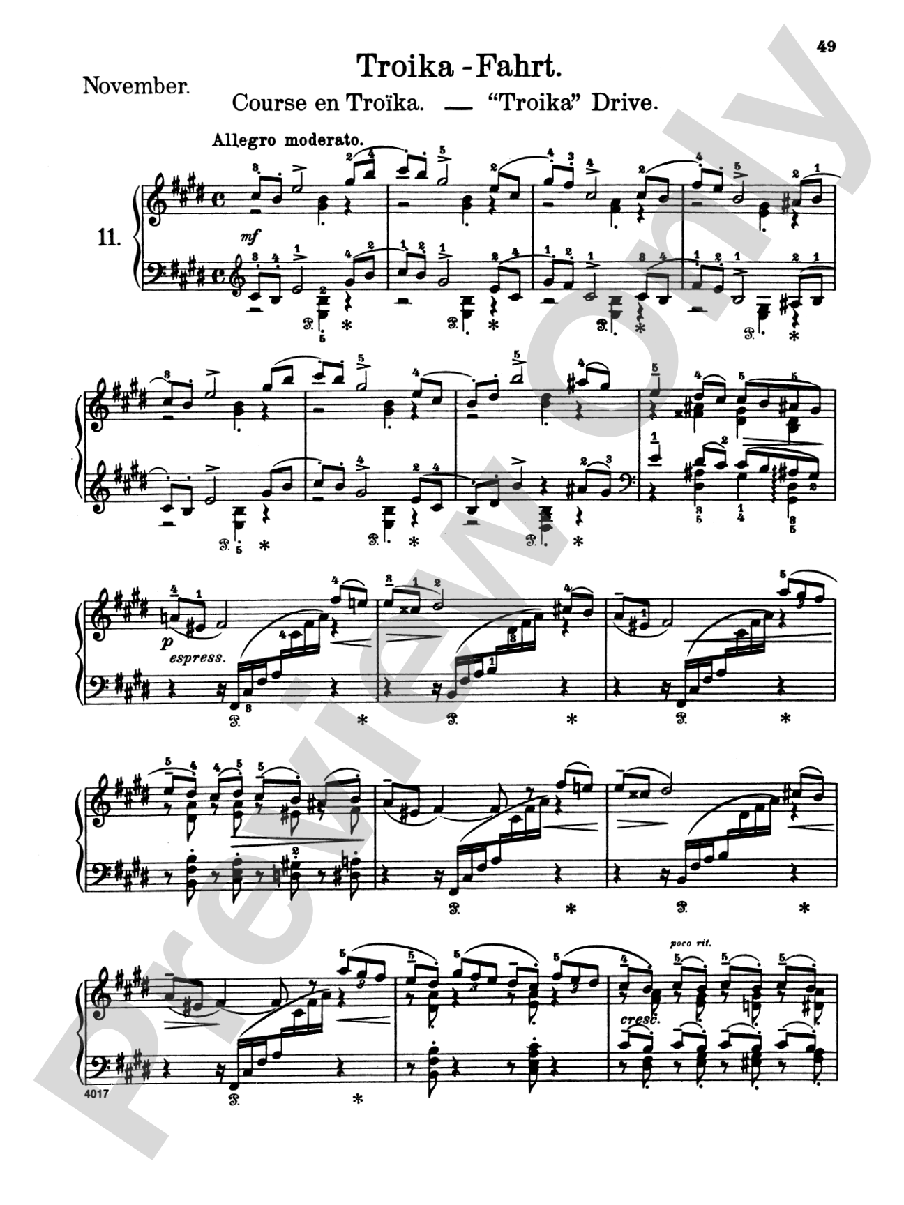 Tchaikovsky: The Seasons, Op. 37A