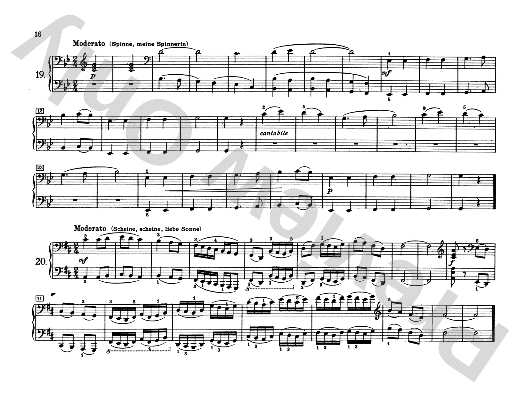 Tchaikovsky: Russian Folksongs: Piano Duet (1 Piano, 4 Hands) Comb Bound Book