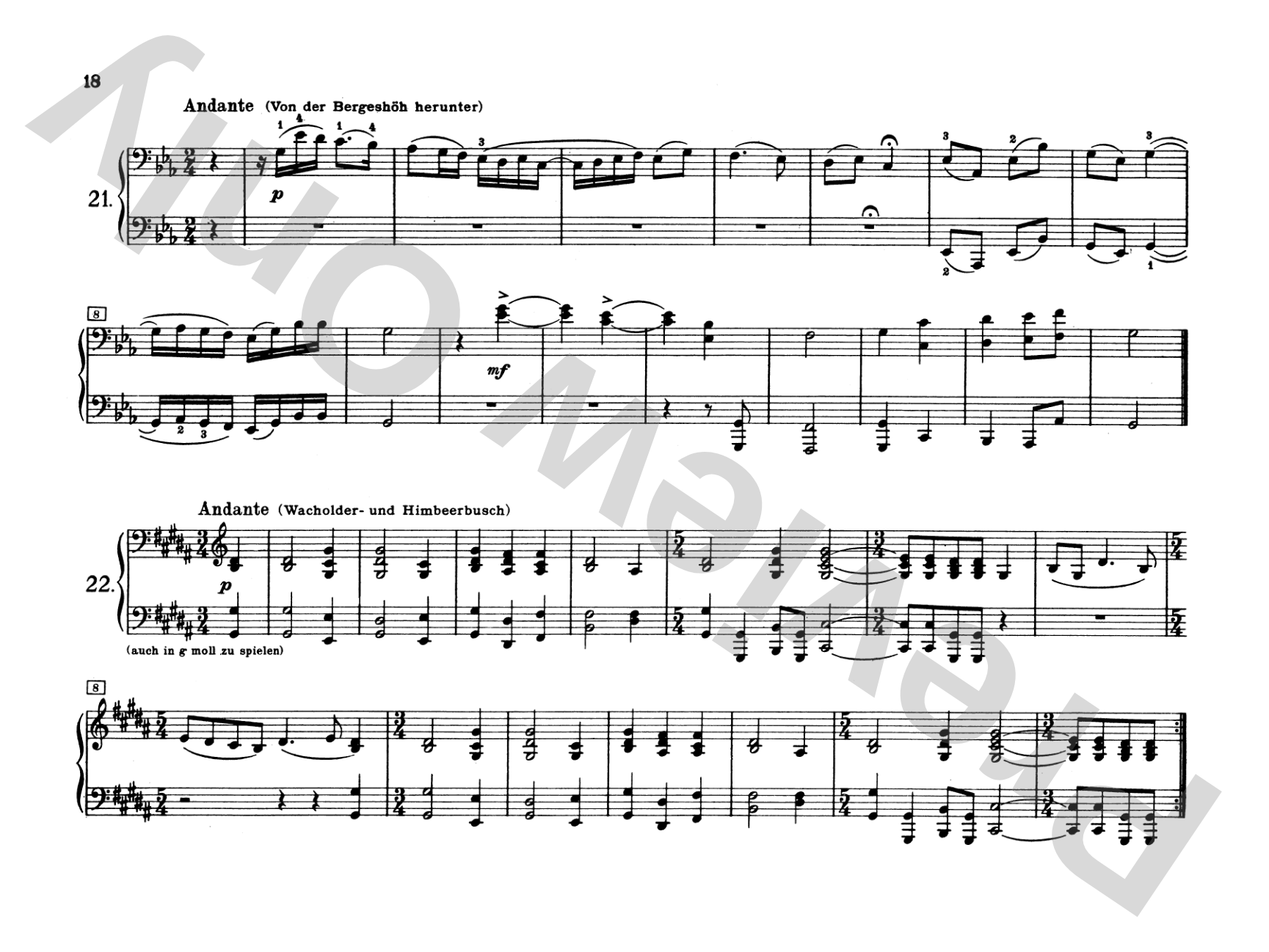 Tchaikovsky: Russian Folksongs: Piano Duet (1 Piano, 4 Hands) Comb Bound Book