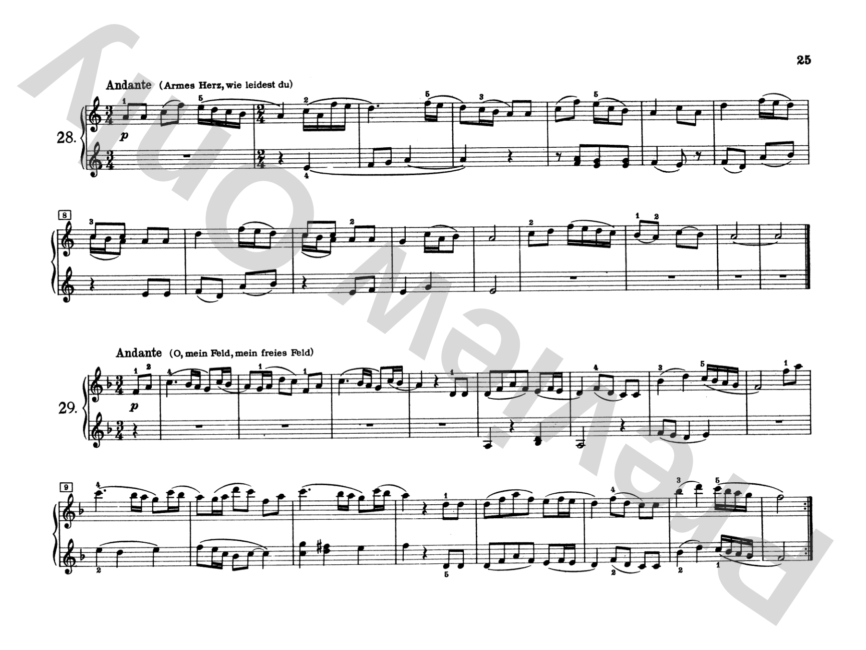 Tchaikovsky: Russian Folksongs: Piano Duet (1 Piano, 4 Hands) Comb Bound Book