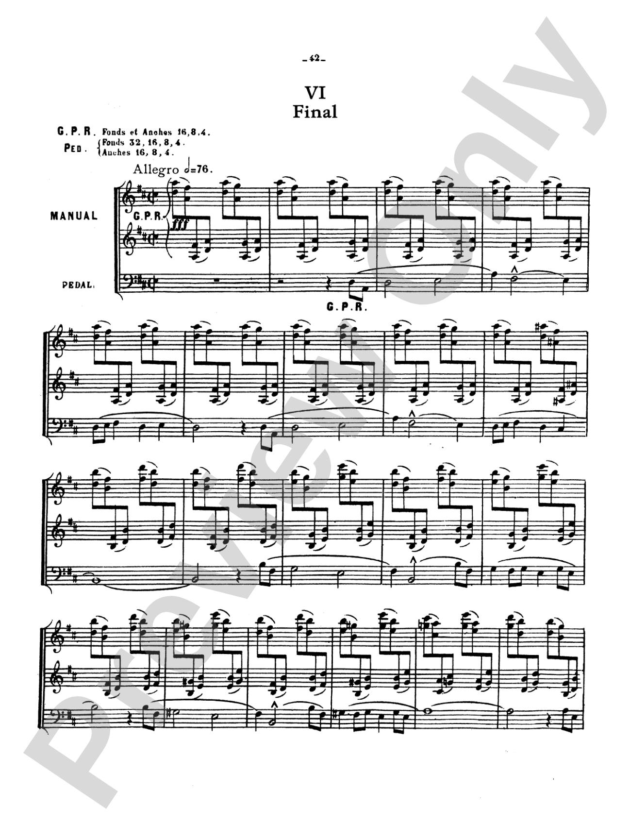 Vierne: Symphony No. 1, Op. 14