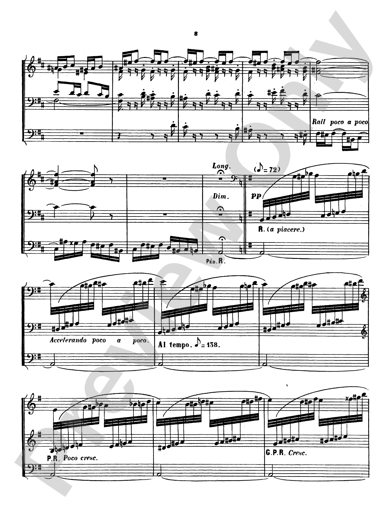 Vierne: Symphony No. 2, Op. 20: Organ Sheet