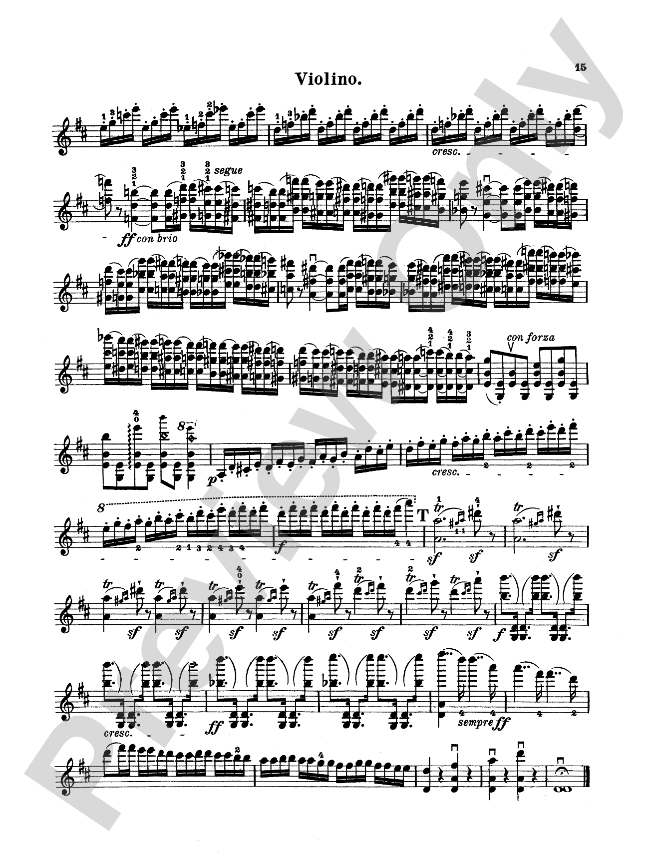 Tchaikovsky: Violin Concerto No. 4 in D Minor, Op. 31: Violin Book