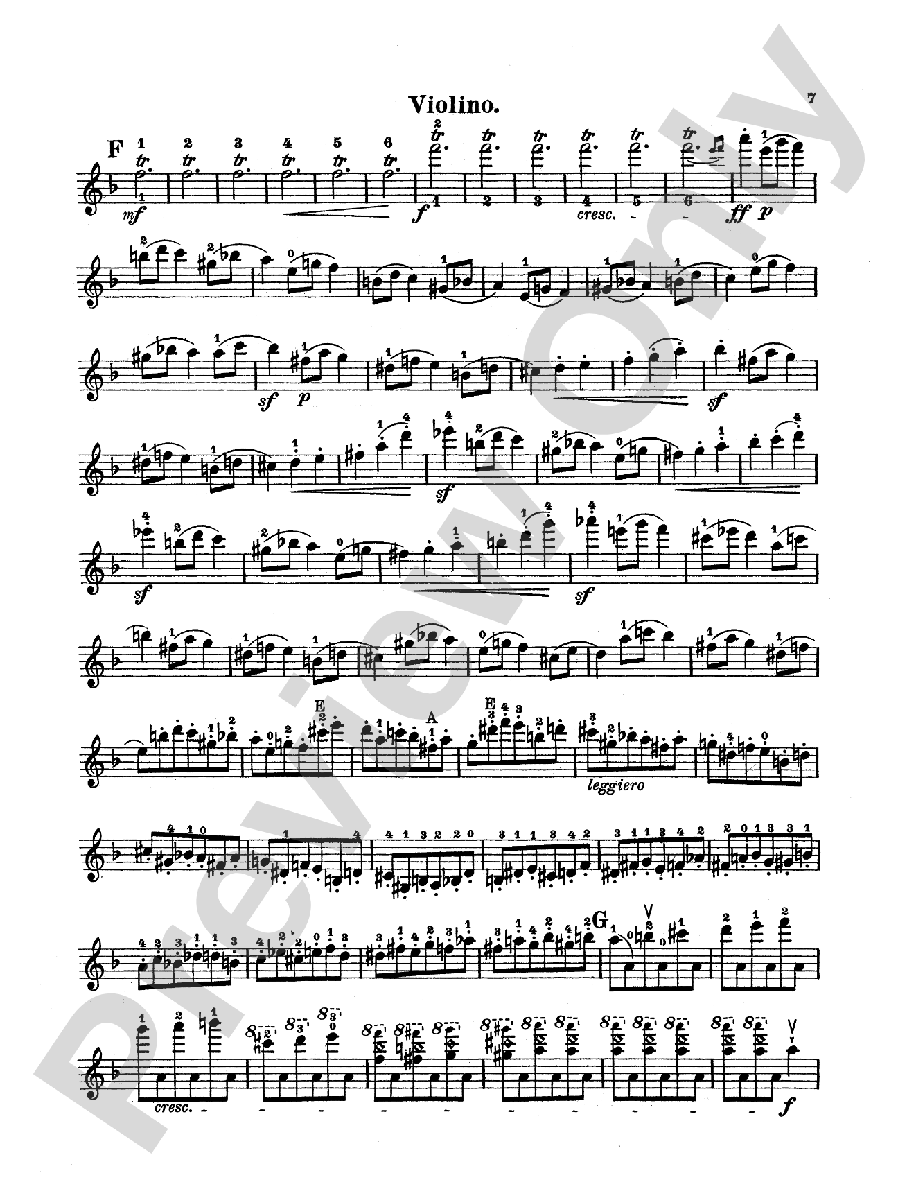Tchaikovsky: Violin Concerto No. 4 in D Minor, Op. 31: Violin Book