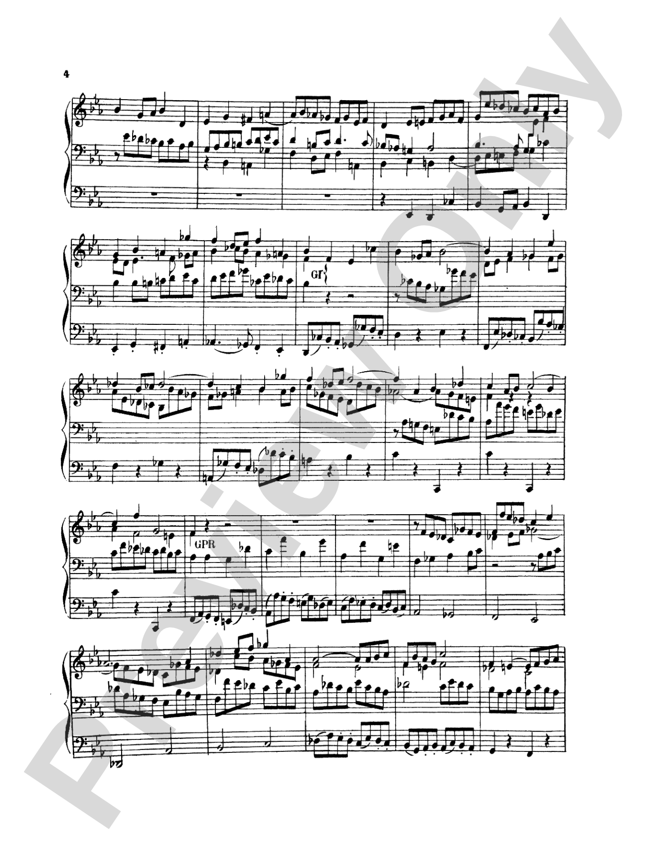 Widor: Symphony No. 1 in C Minor, Op. 13: Organ Sheet