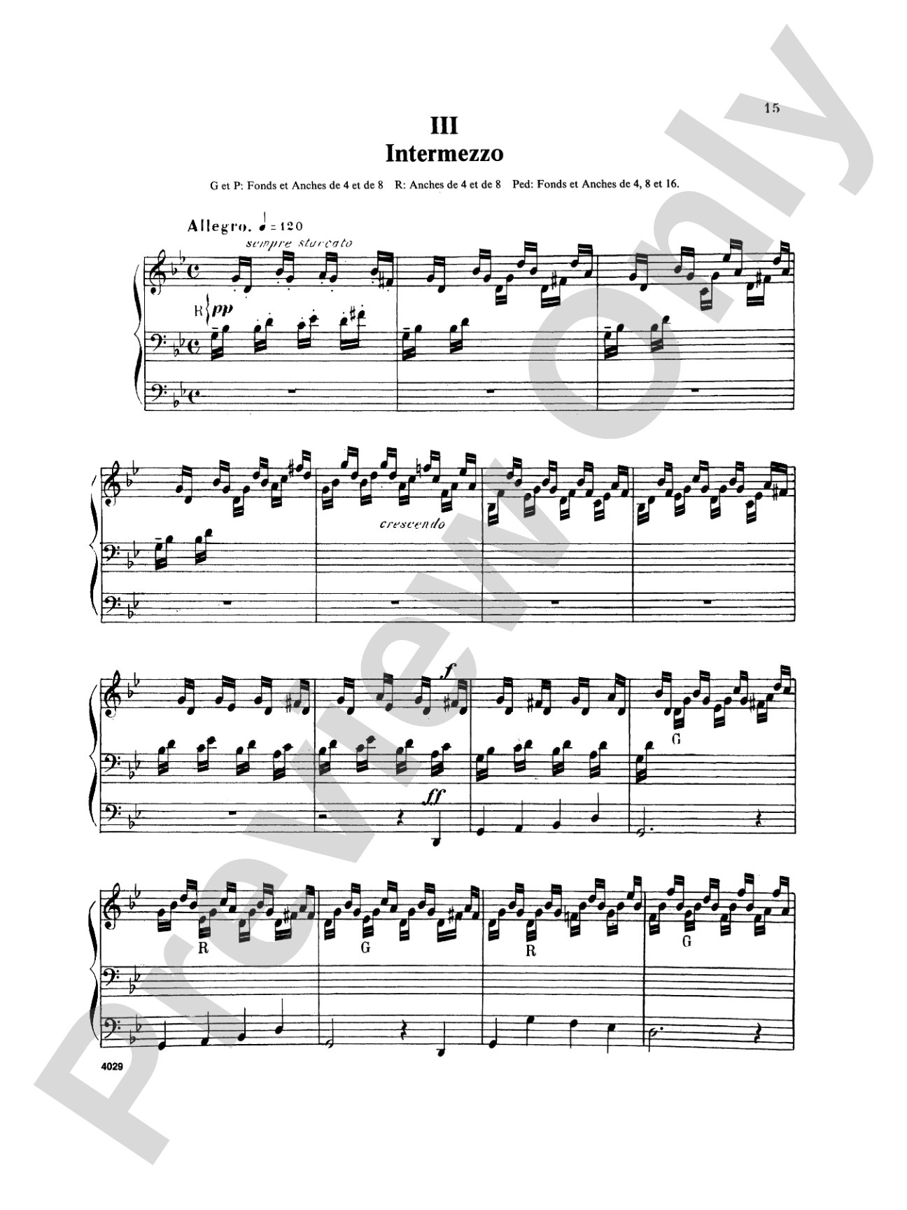 Widor: Symphony No. 1 in C Minor, Op. 13