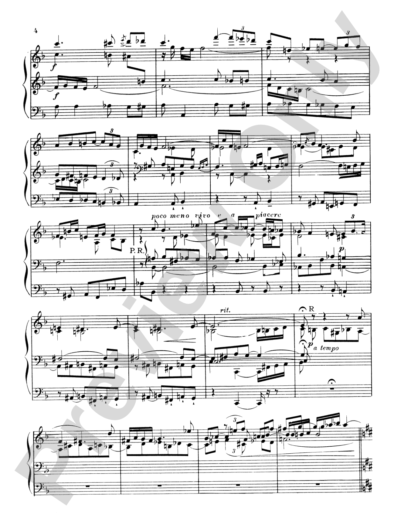 Widor: Symphony No. 2 in D Major, Op. 13: Organ Sheet