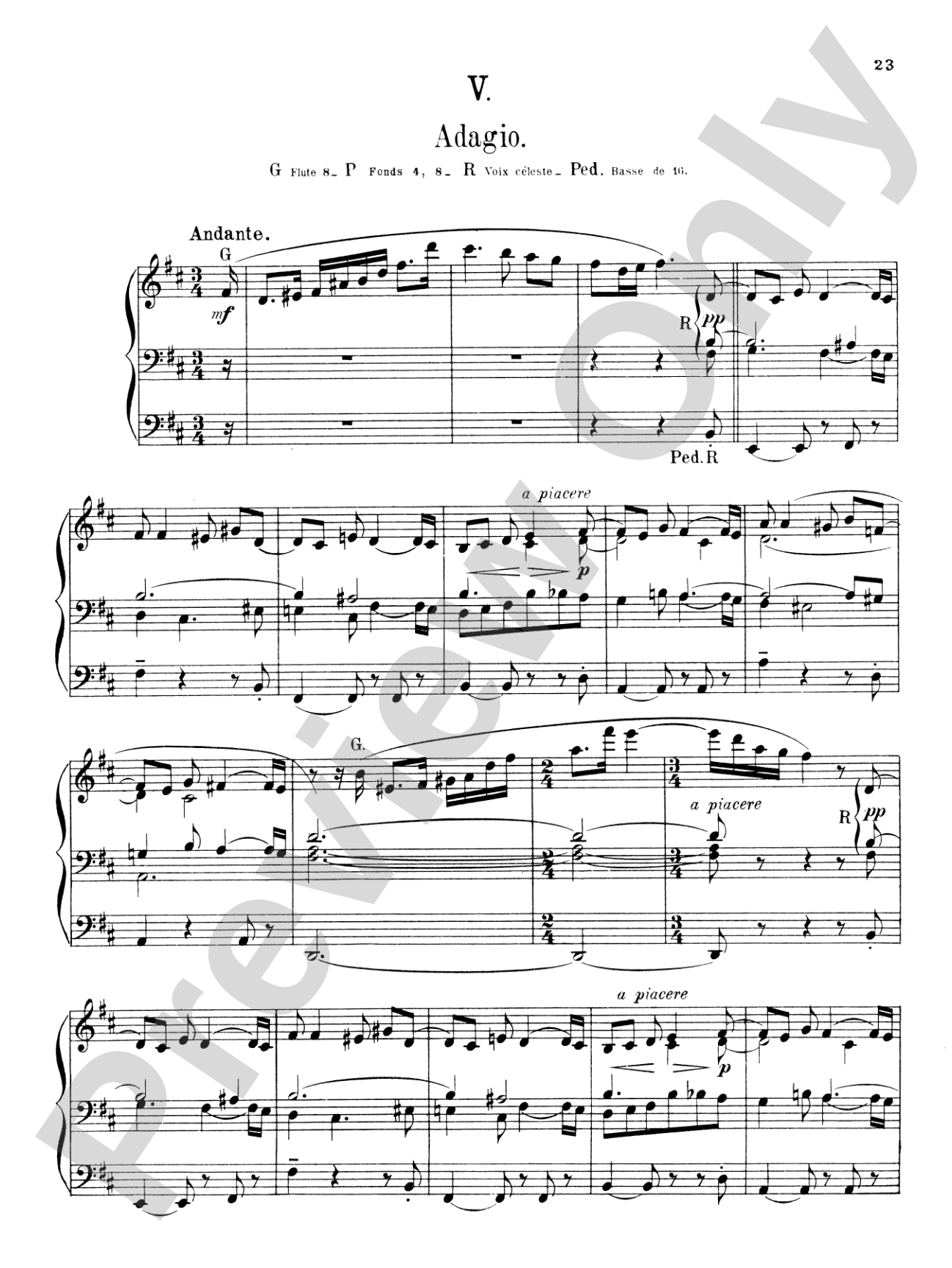 Widor: Symphony No. 2 in D Major, Op. 13
