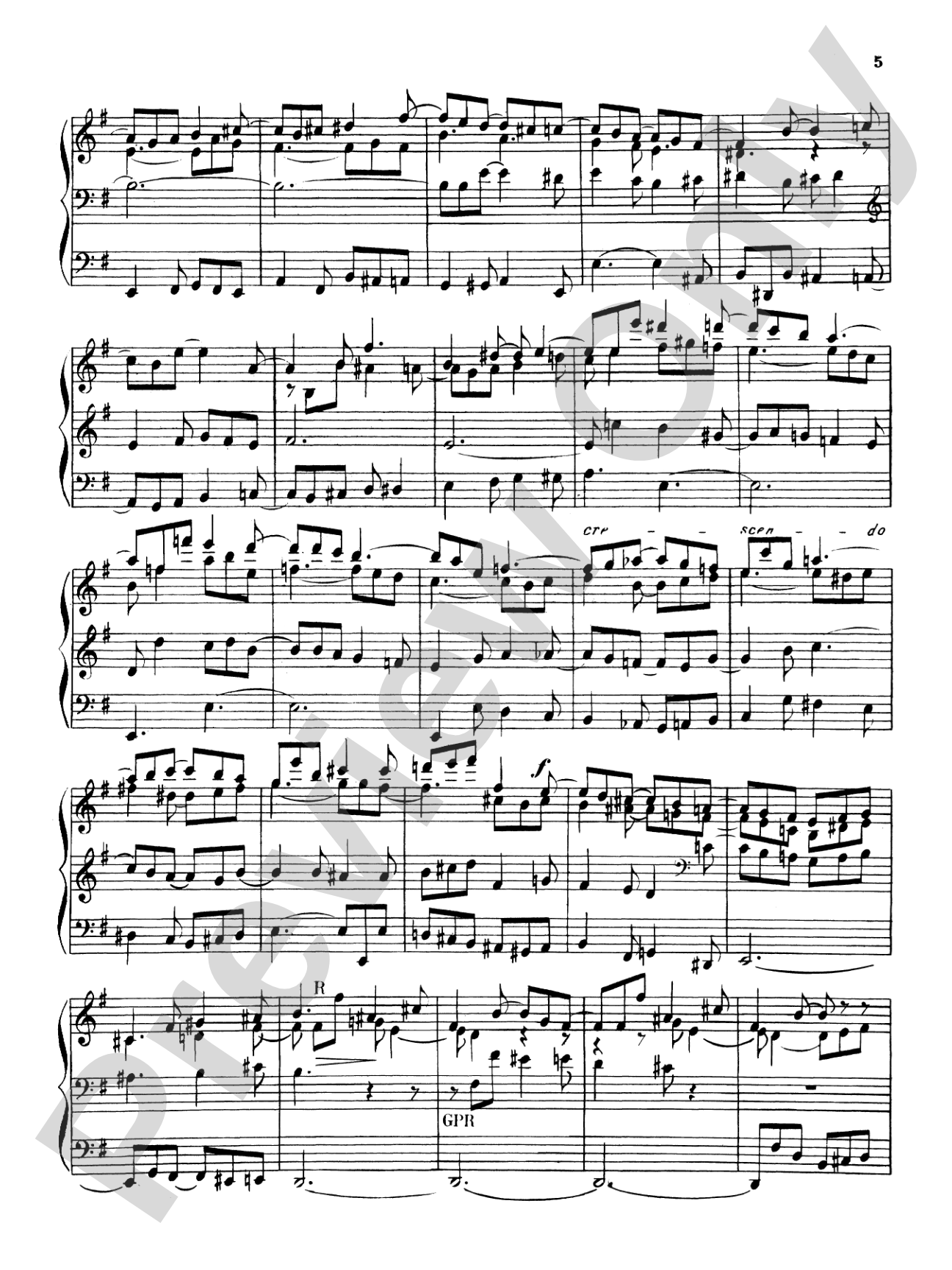 Widor: Symphony No. 3 in E Minor, Op. 13: Organ Sheet