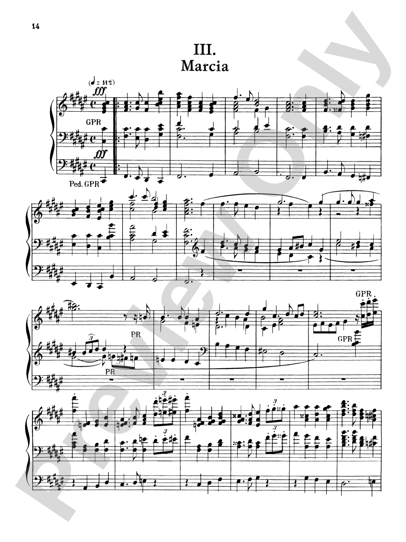 Widor: Symphony No. 3 in E Minor, Op. 13