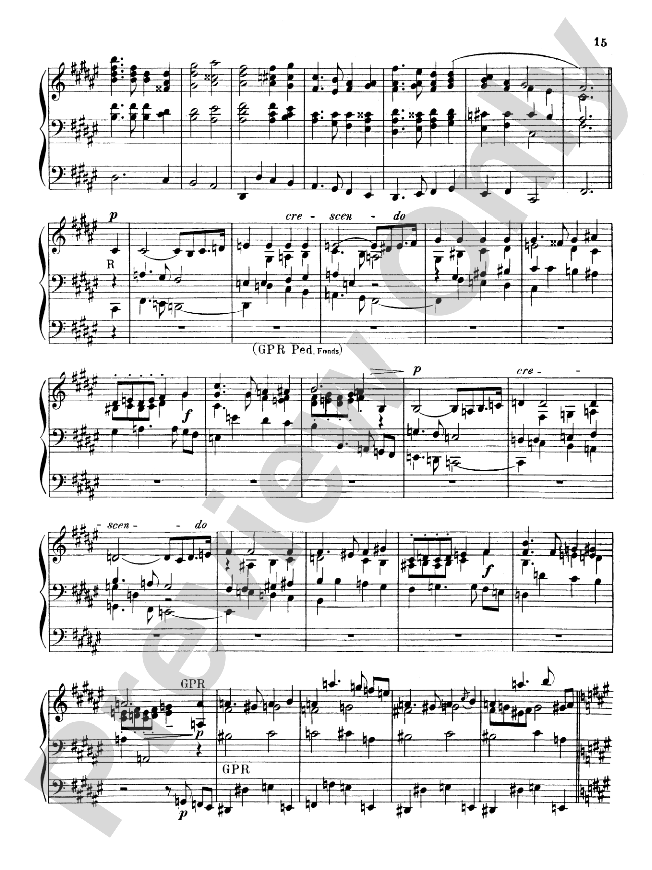 Widor: Symphony No. 3 in E Minor, Op. 13