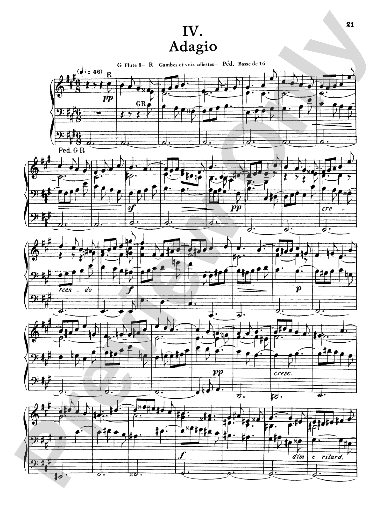 Widor: Symphony No. 3 in E Minor, Op. 13