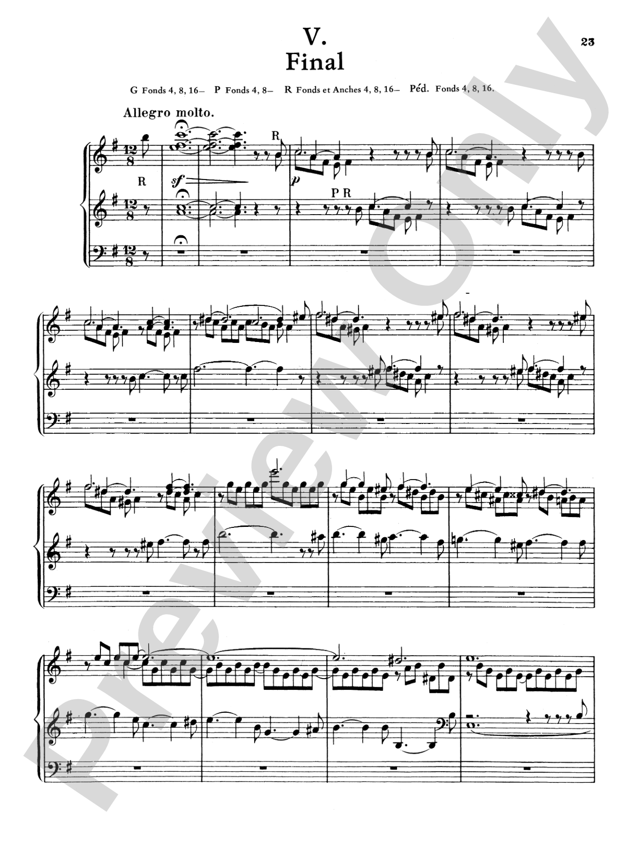 Widor: Symphony No. 3 in E Minor, Op. 13