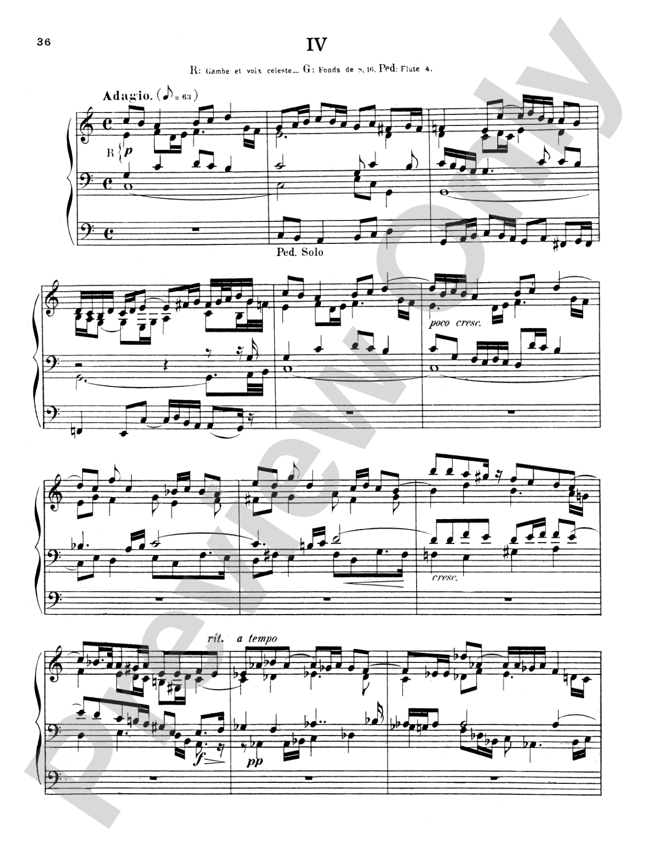 Widor: Symphony No. 5 in F, Op. 42