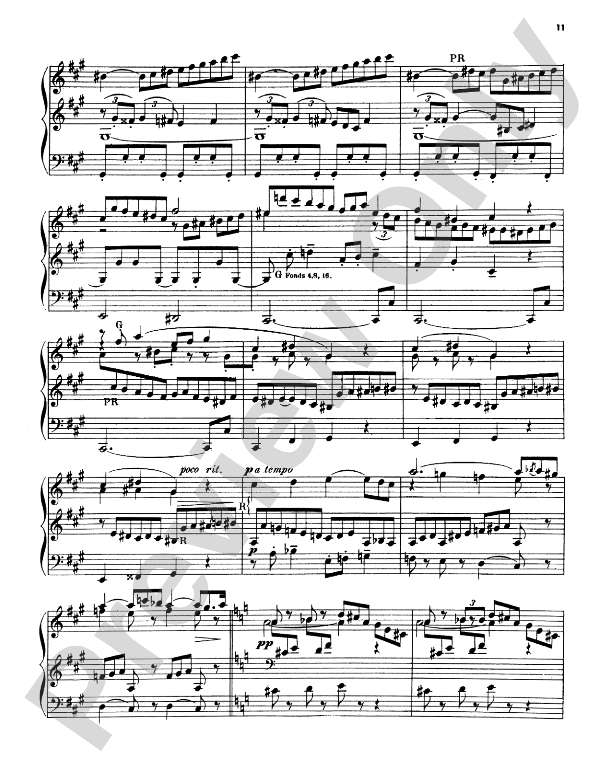 Widor: Symphony No. 6 in G Minor, Op. 42: Organ Sheet