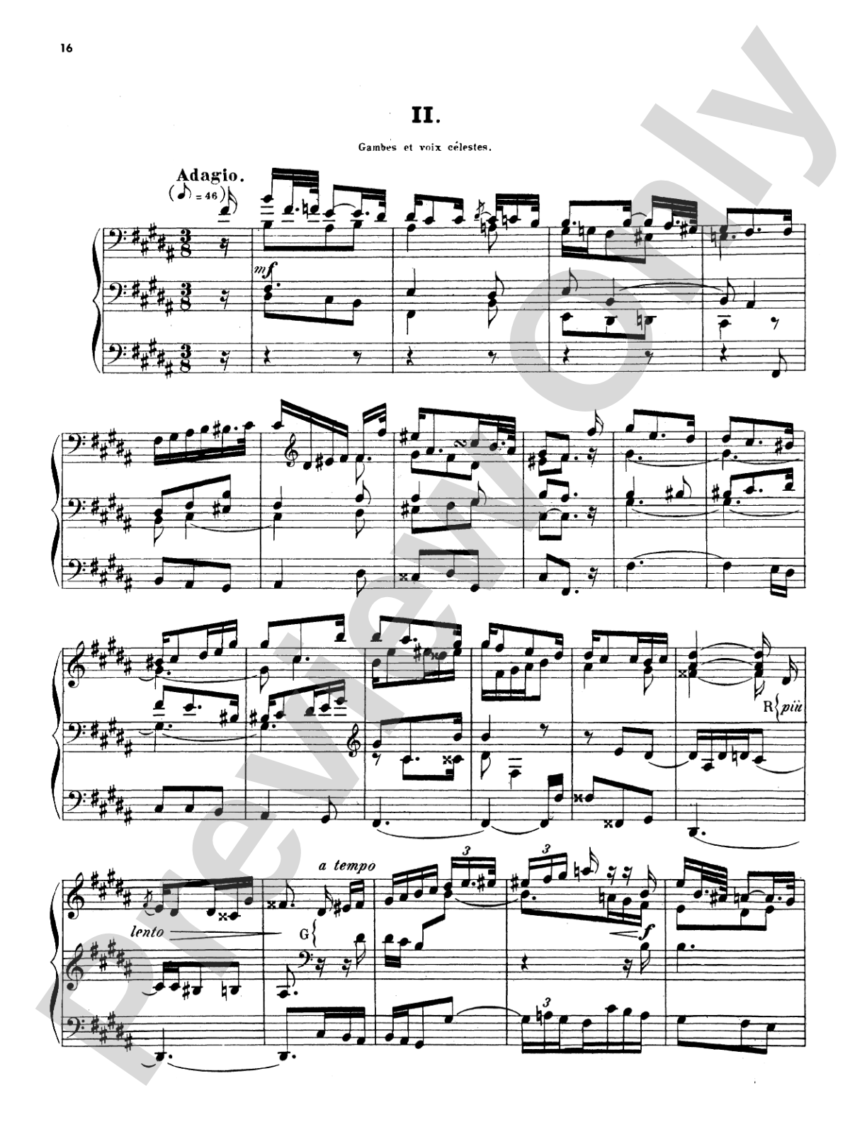 Widor: Symphony No. 6 in G Minor, Op. 42