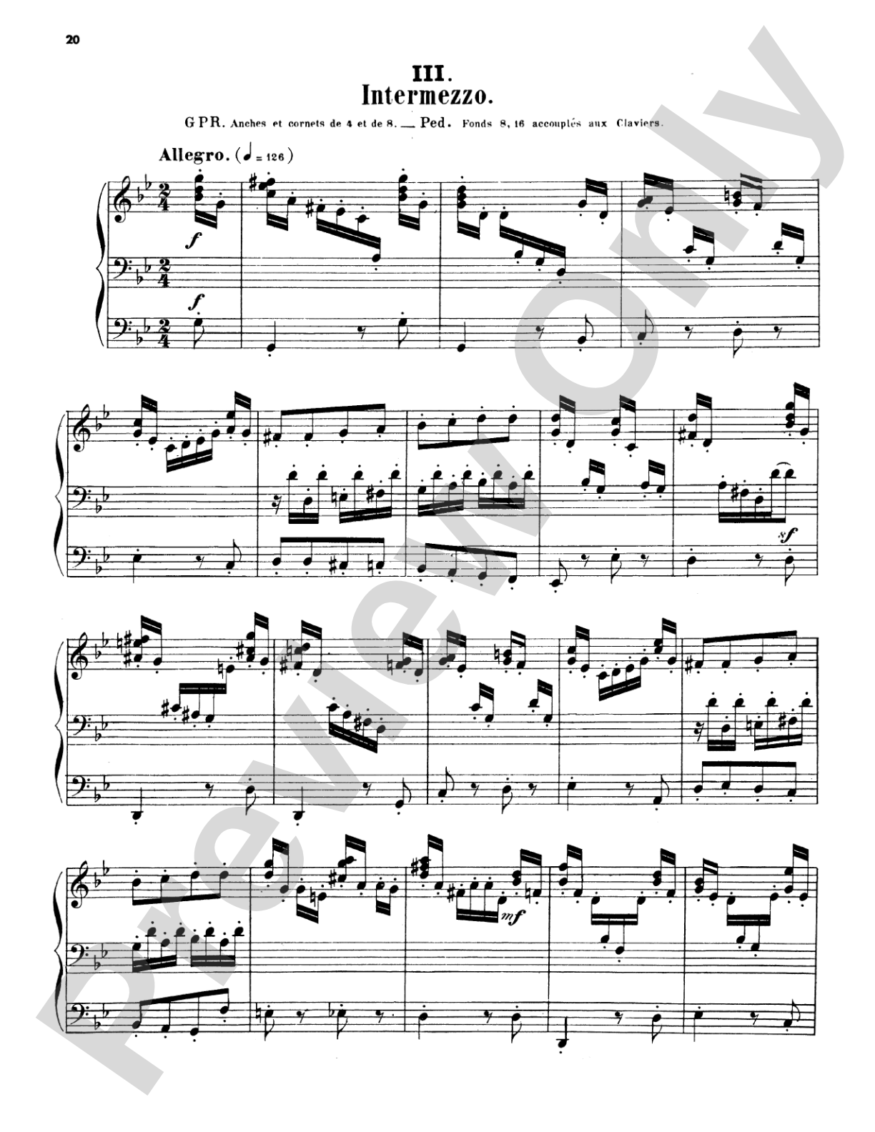 Widor: Symphony No. 6 in G Minor, Op. 42