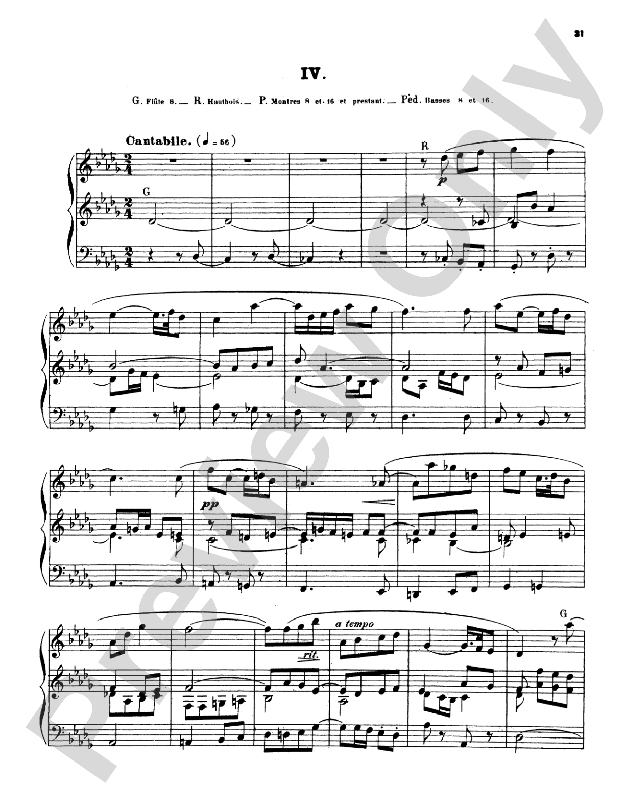Widor: Symphony No. 6 in G Minor, Op. 42