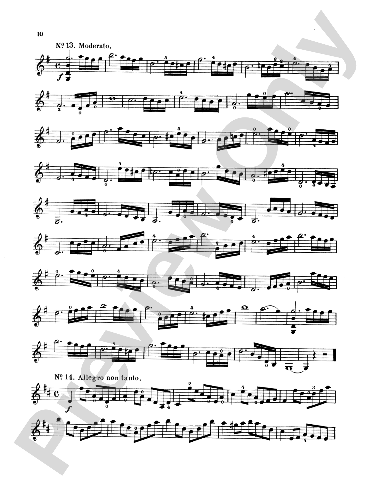 Wohlfahrt: Sixty Studies, Op. 45, Volume I (Nos. 1-30): Violin Book