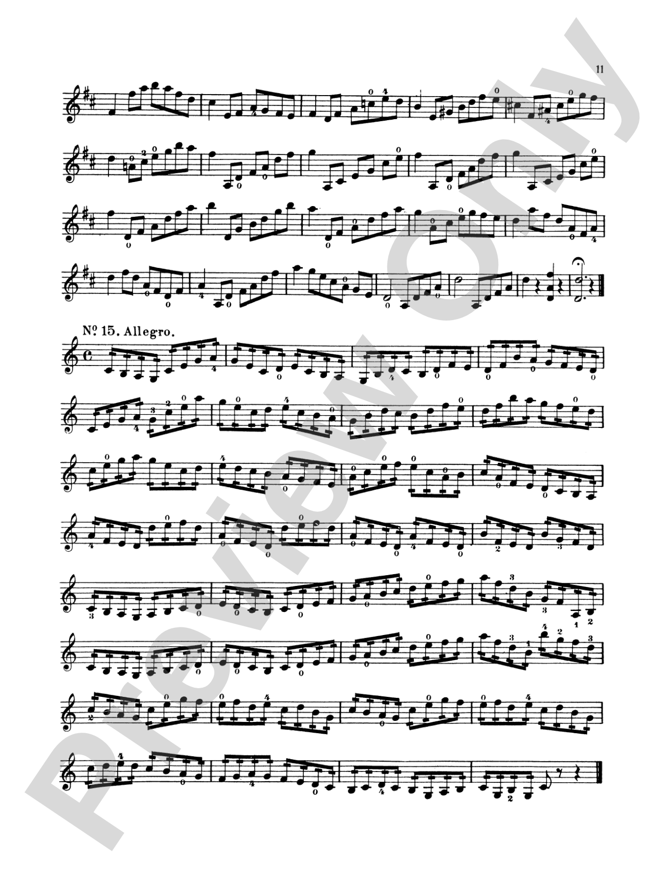 Wohlfahrt: Sixty Studies, Op. 45, Volume I (Nos. 1-30): Violin Book