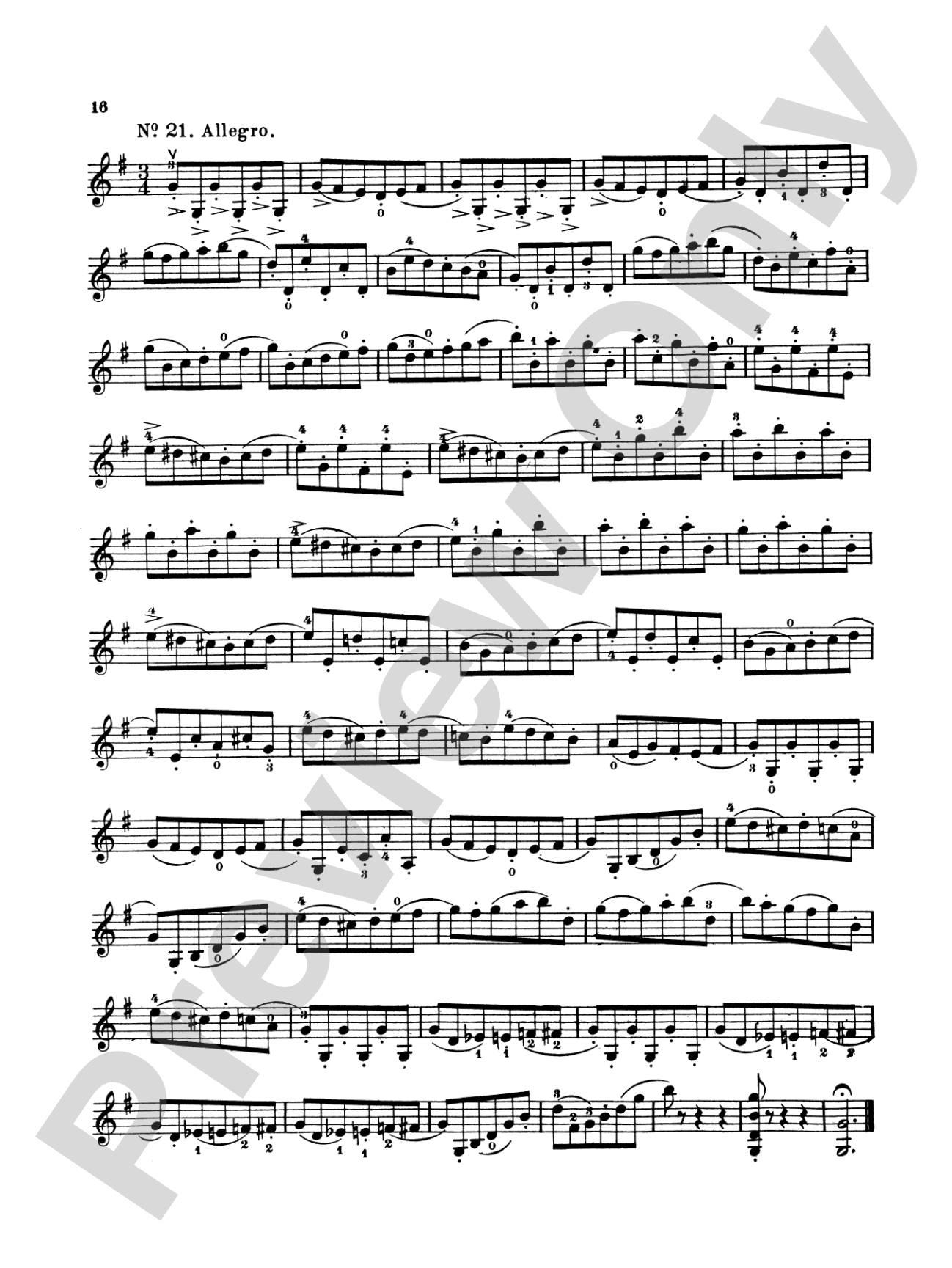 Wohlfahrt: Sixty Studies, Op. 45, Volume I (Nos. 1-30): Violin Book