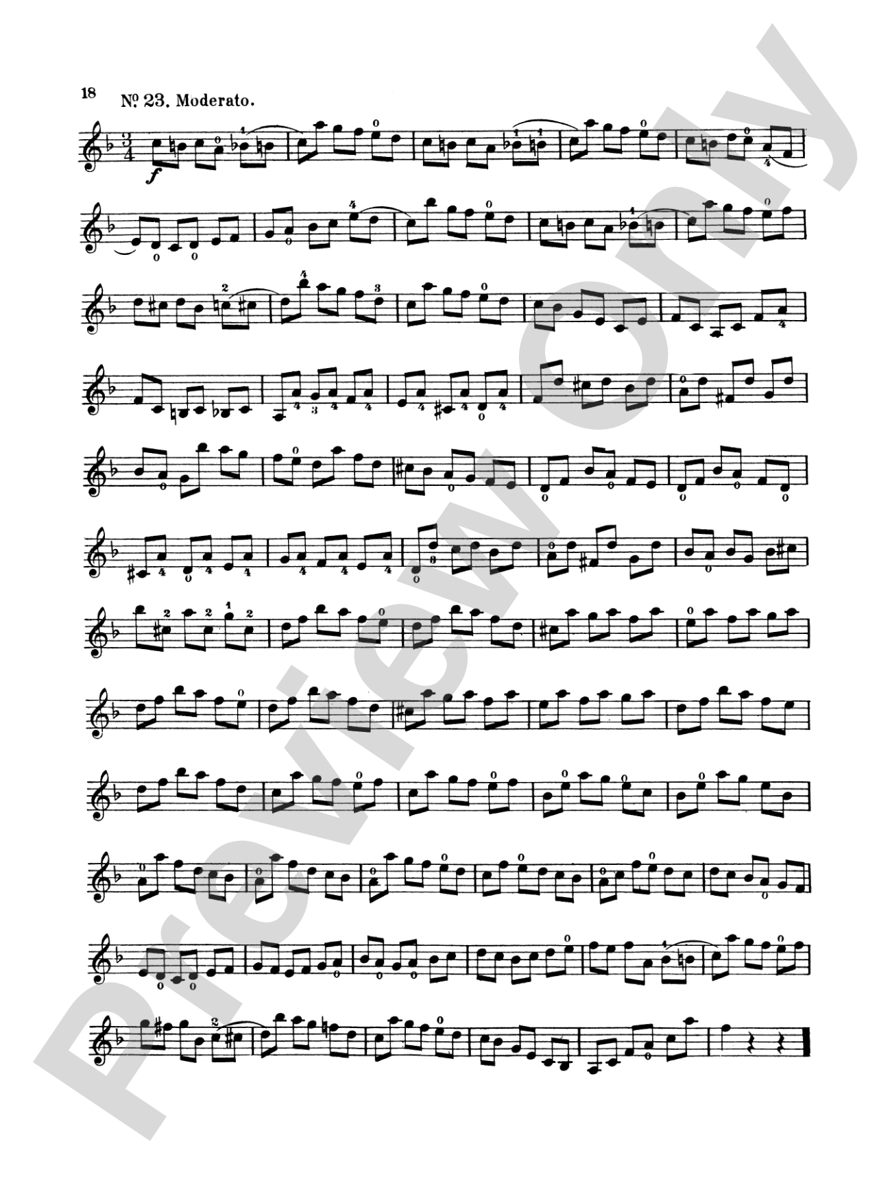 Wohlfahrt: Sixty Studies, Op. 45, Volume I (Nos. 1-30): Violin Book