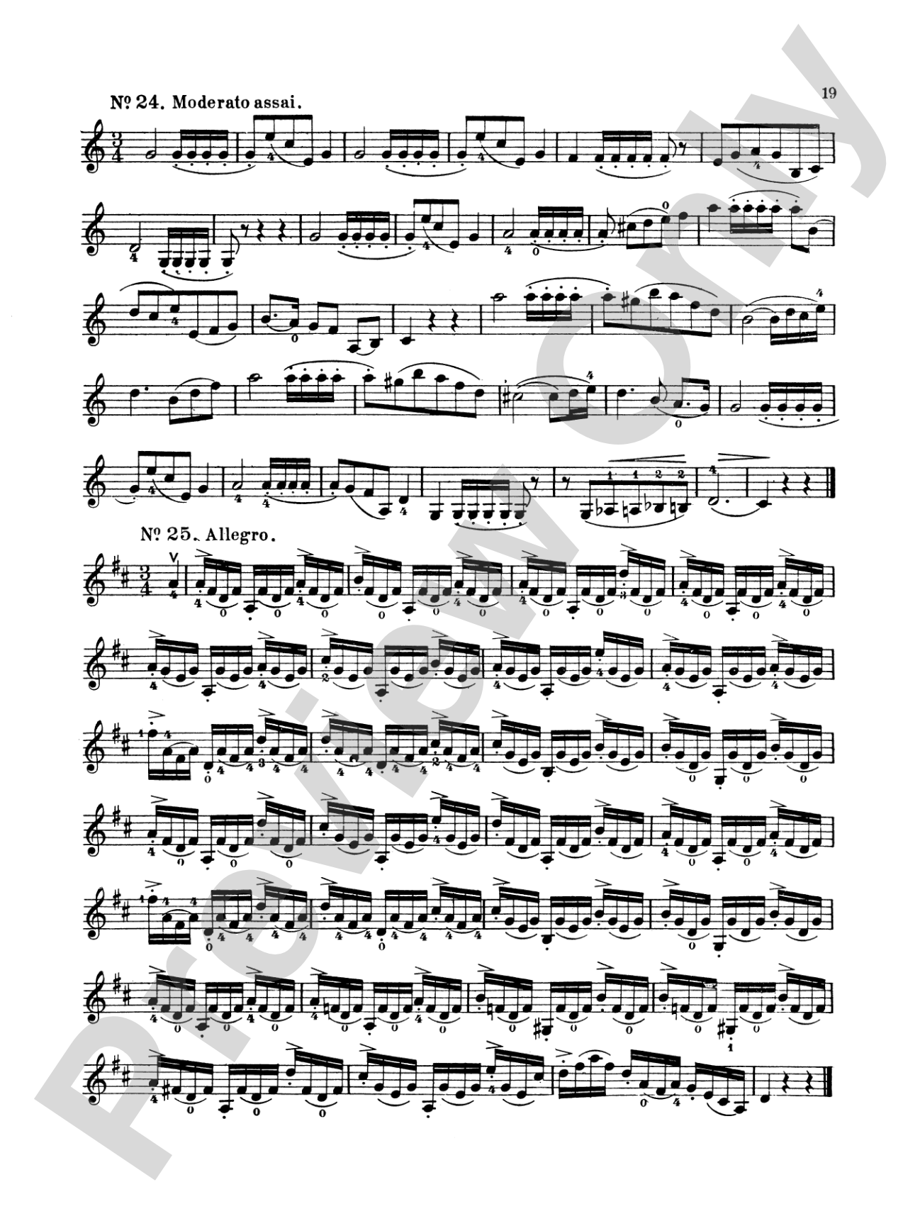 Wohlfahrt: Sixty Studies, Op. 45, Volume I (Nos. 1-30): Violin Book