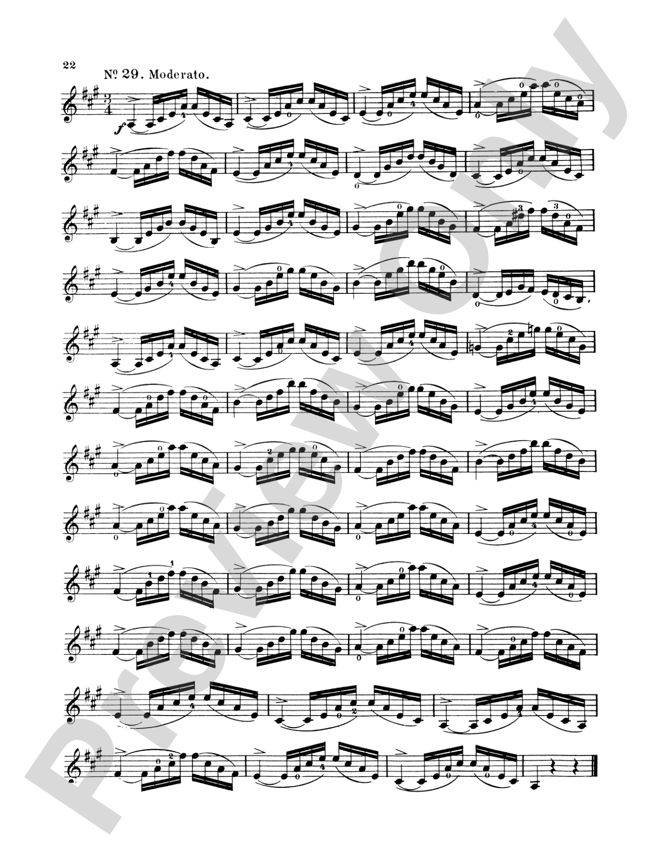 Wohlfahrt: Sixty Studies, Op. 45, Volume I (Nos. 1-30): Violin Book