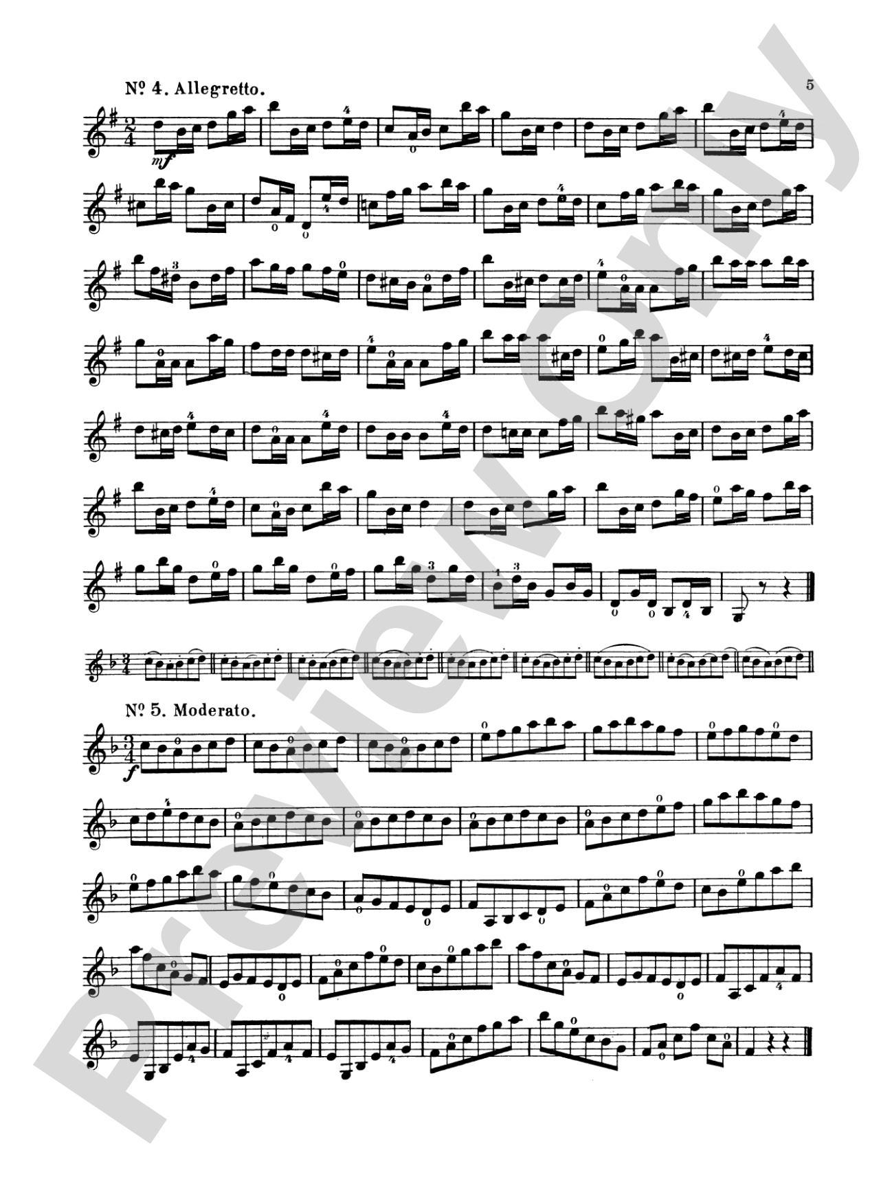 Wohlfahrt: Sixty Studies, Op. 45, Volume I (Nos. 1-30)