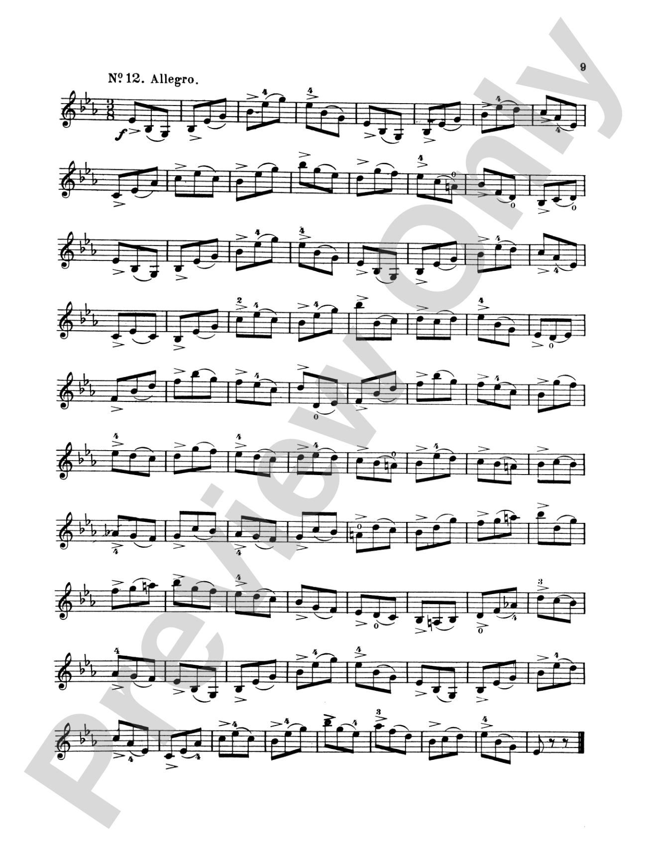 Wohlfahrt: Sixty Studies, Op. 45, Volume I (Nos. 1-30): Violin Book
