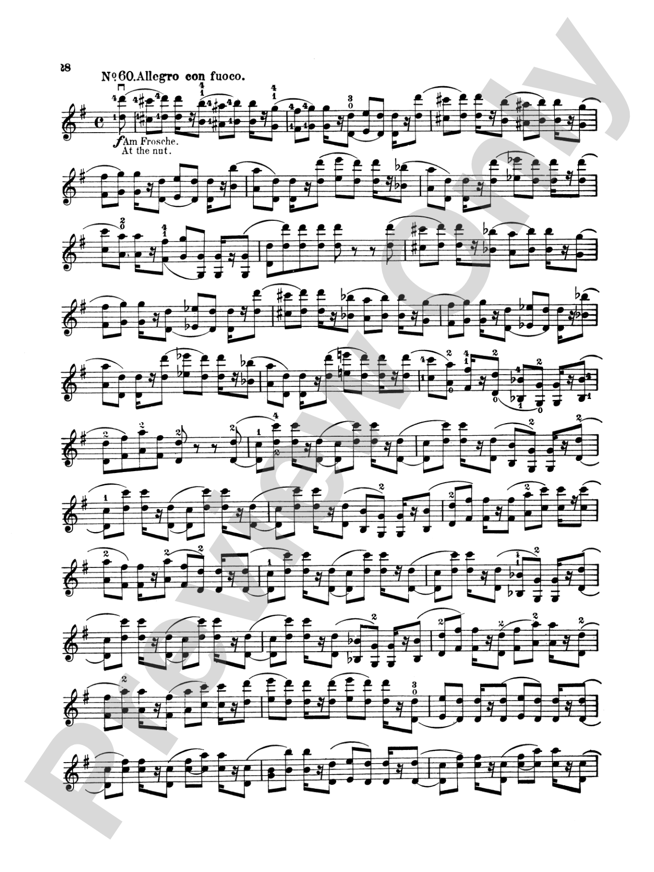 Wohlfahrt: Sixty Studies, Op. 45, Volume II (Nos. 31-60): Violin Book