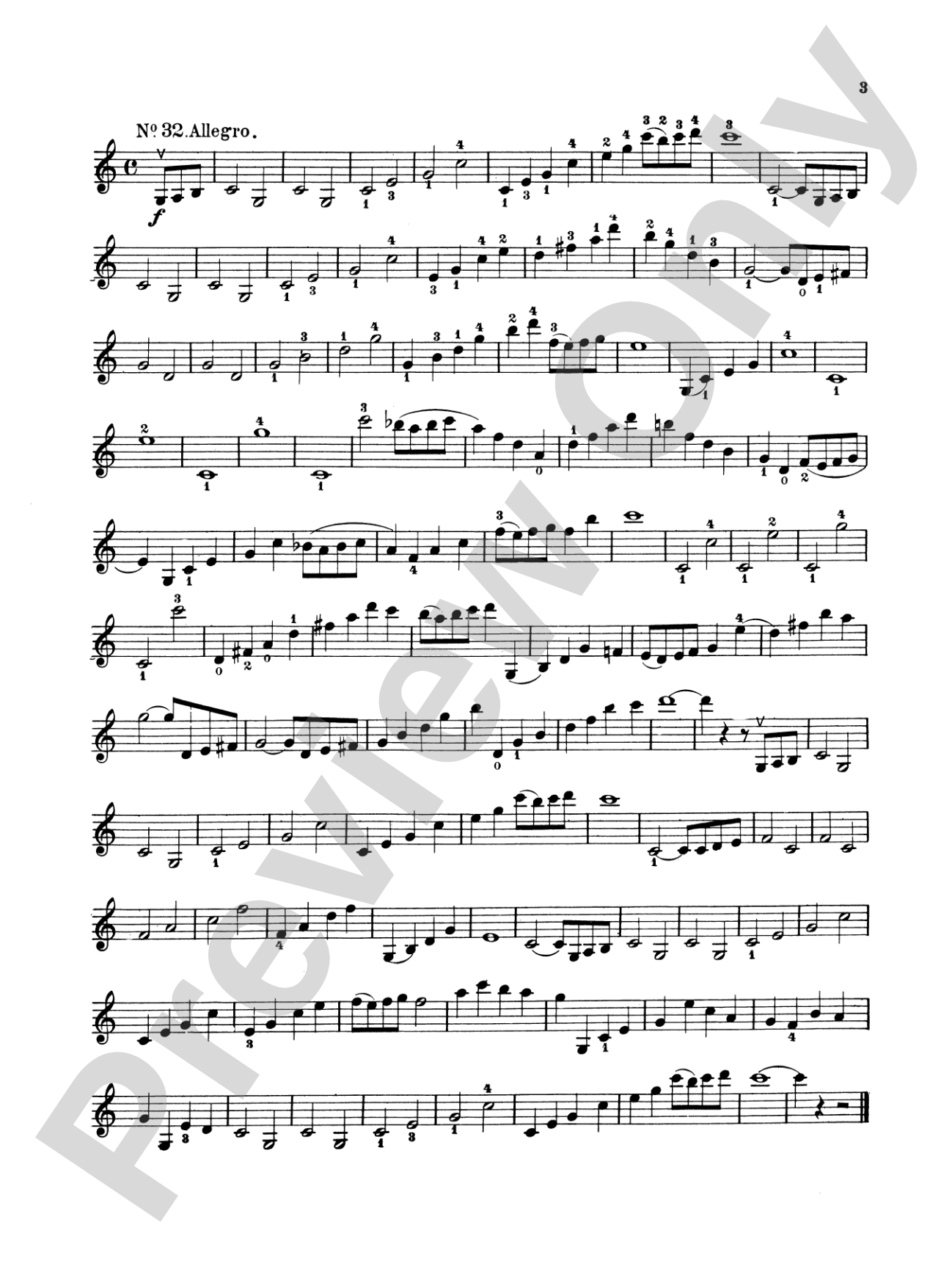 Wohlfahrt: Sixty Studies, Op. 45, Volume II (Nos. 31-60)