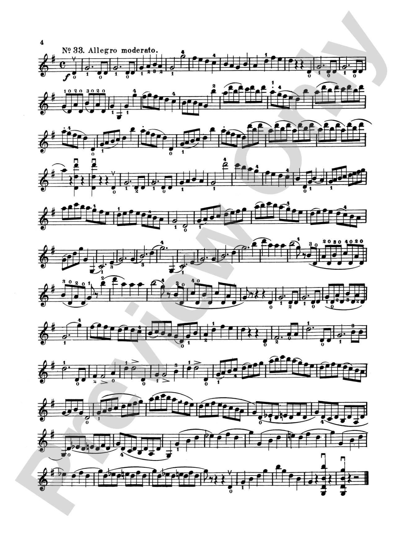 Wohlfahrt: Sixty Studies, Op. 45, Volume II (Nos. 31-60)