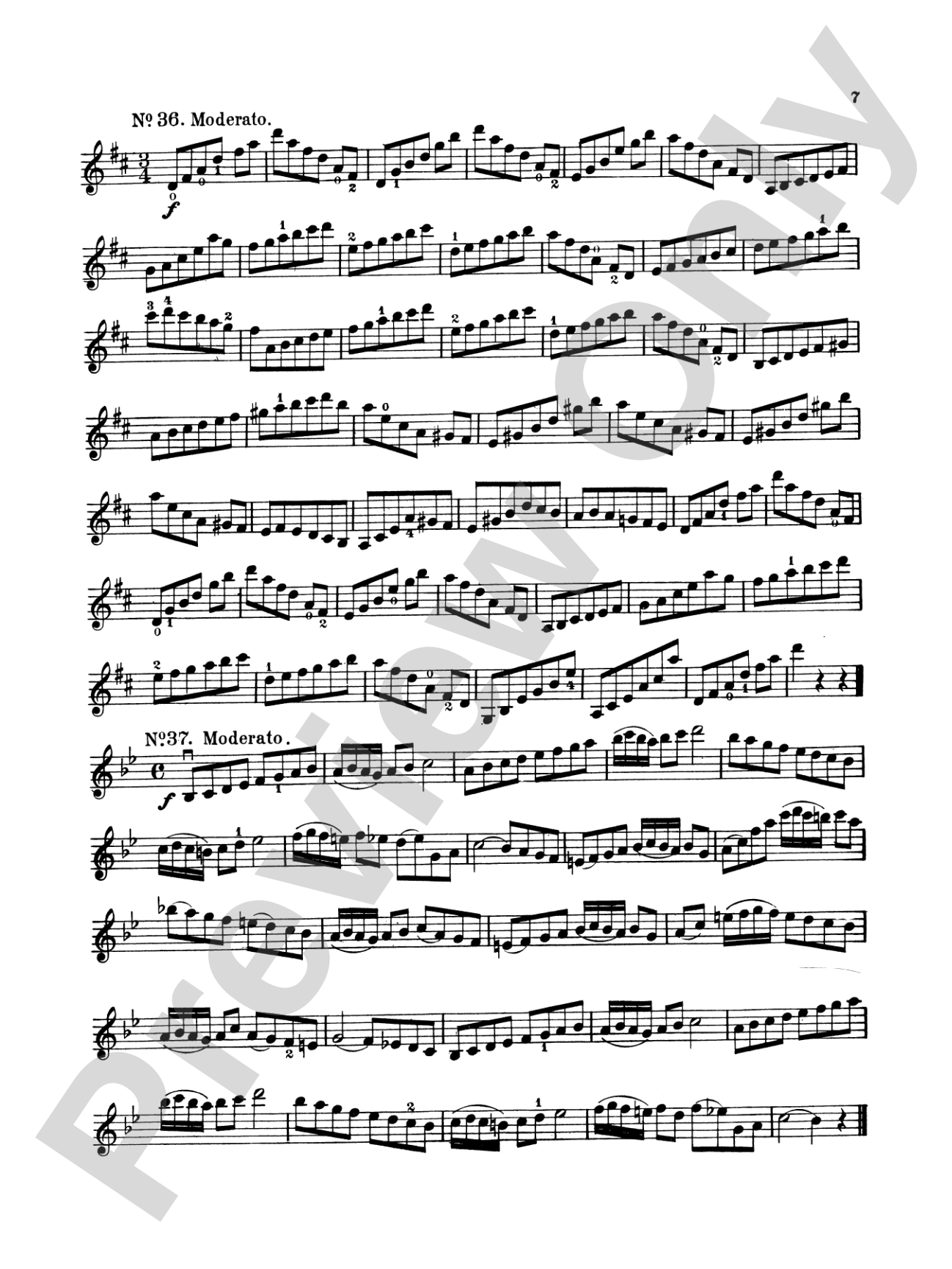 Wohlfahrt: Sixty Studies, Op. 45, Volume II (Nos. 31-60)
