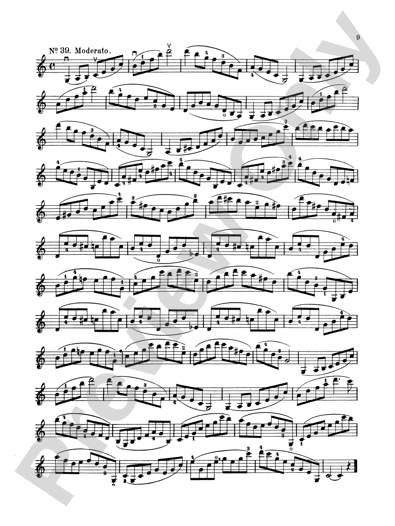 Wohlfahrt: Sixty Studies, Op. 45, Volume II (Nos. 31-60): Violin Book
